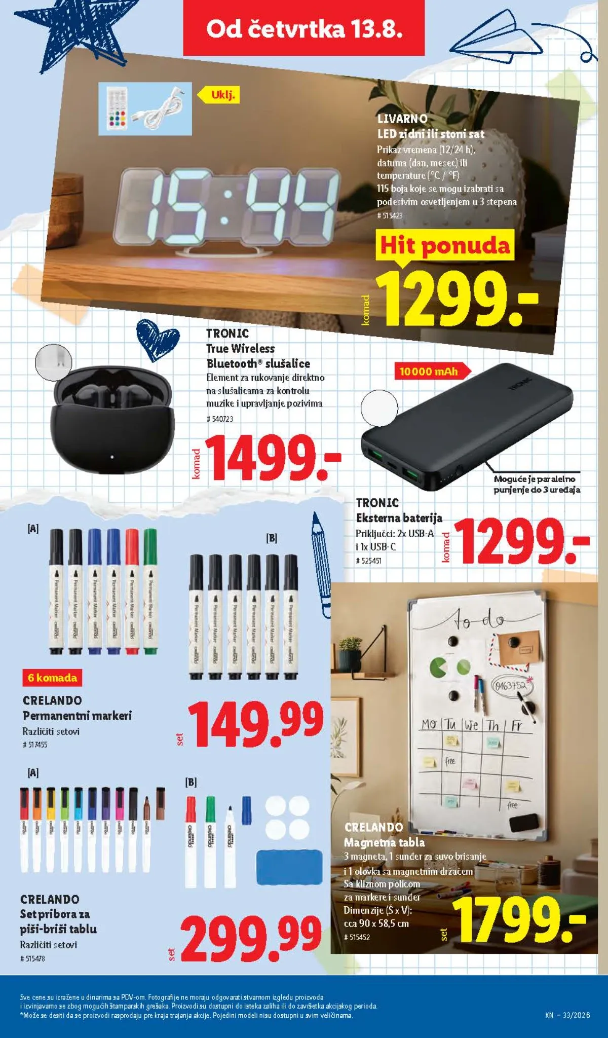 Lidl katalog do 19.08.2026. – akcijska ponuda, strana 85