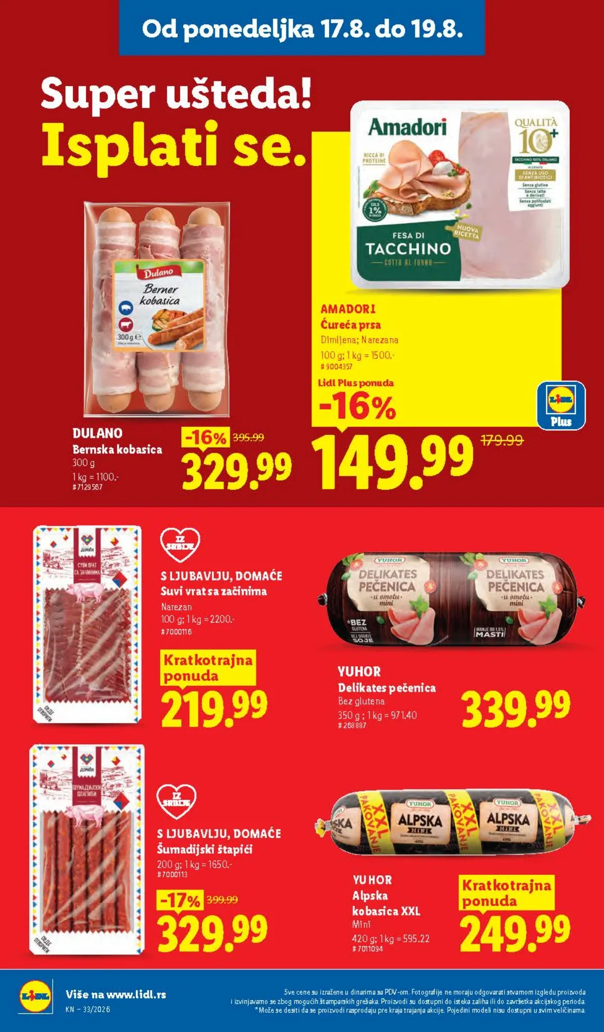 Lidl katalog do 19.08.2026. – akcijska ponuda, strana 106
