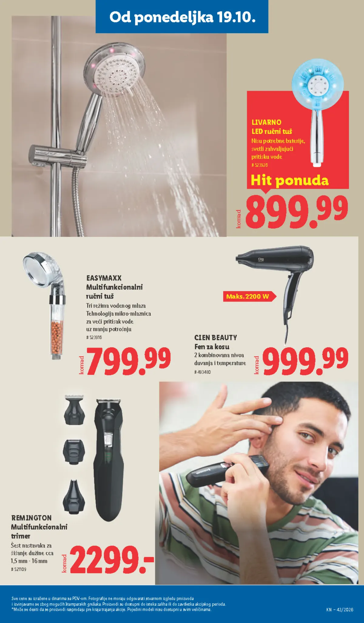 Lidl katalog – strana 93: Cien Beauty fen za kosu, Remington multifunkcionalni trimer
