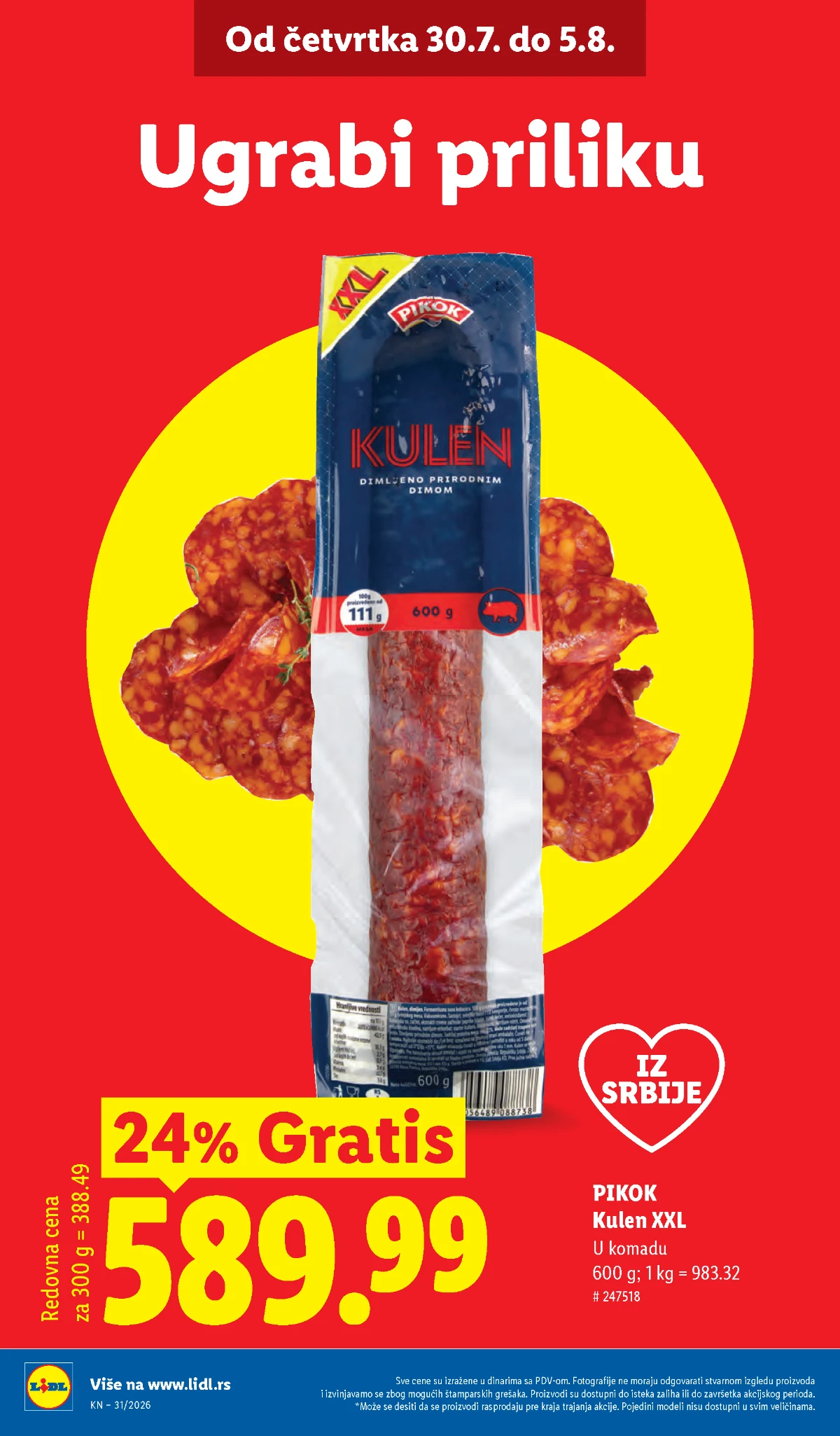 Lidl katalog do 05.08.2026. – akcijske ponude, strana 4