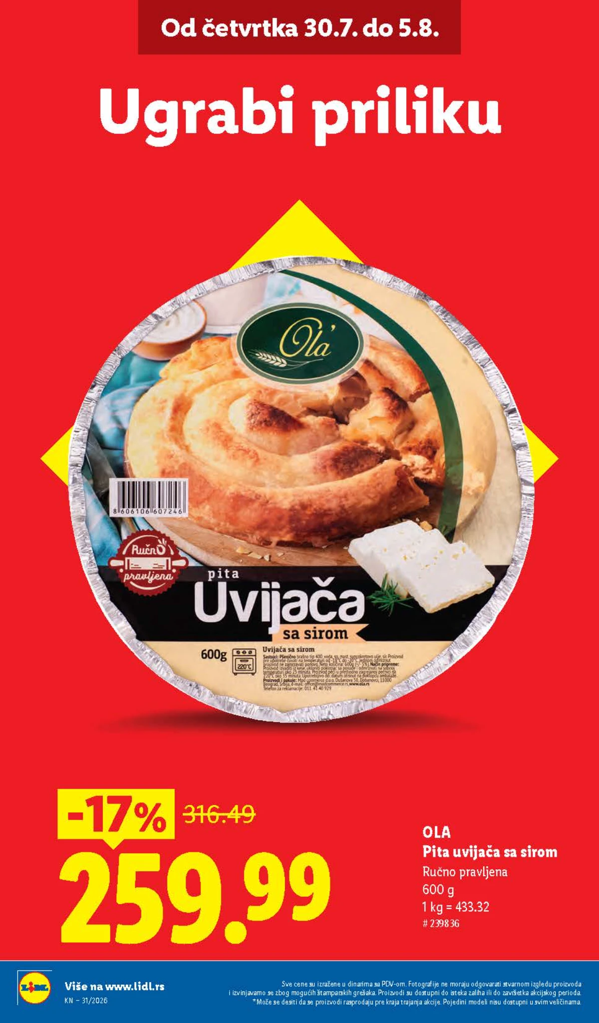 Lidl katalog do 05.08.2026. – akcijske ponude, strana 6