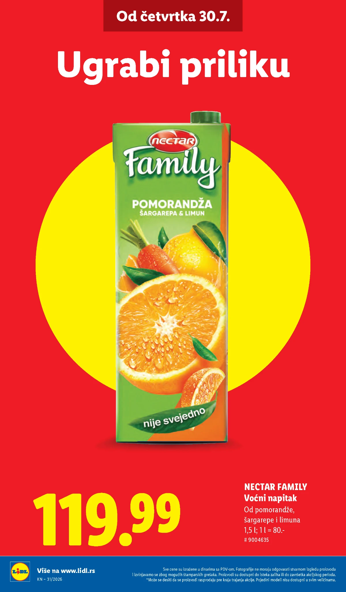 Lidl katalog do 05.08.2026. – akcijske ponude, strana 8