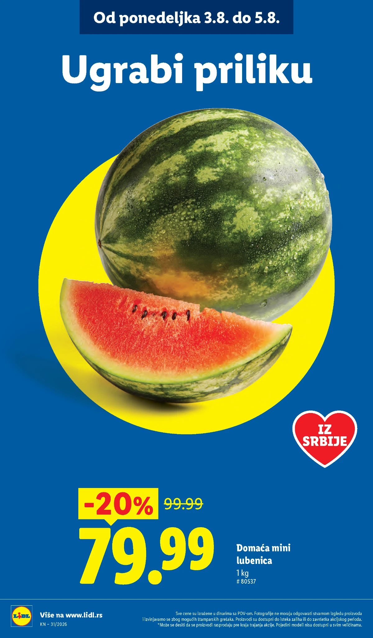 Lidl katalog do 05.08.2026. – akcijske ponude, strana 12