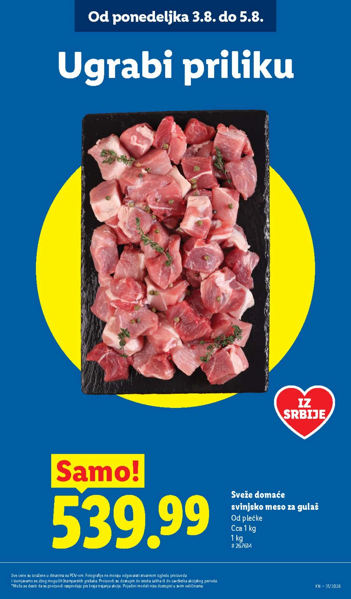 Lidl katalog do 05.08.2026. – akcijske ponude, strana 13