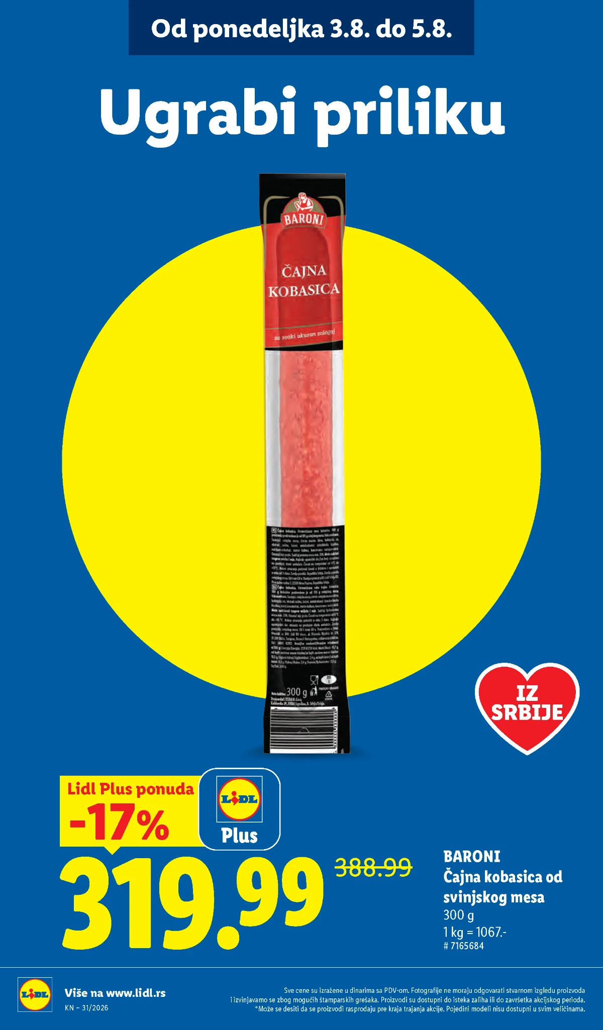 Lidl katalog do 05.08.2026. – akcijske ponude, strana 14