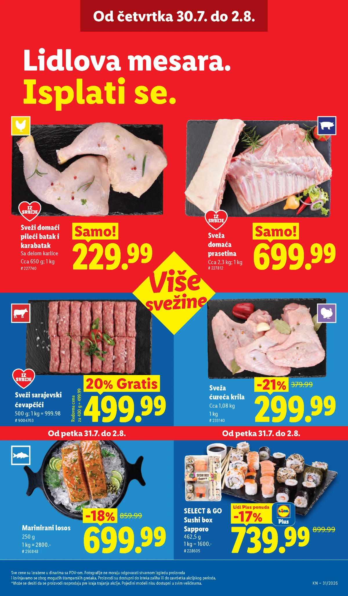 Lidl katalog do 05.08.2026. – akcijske ponude, strana 17