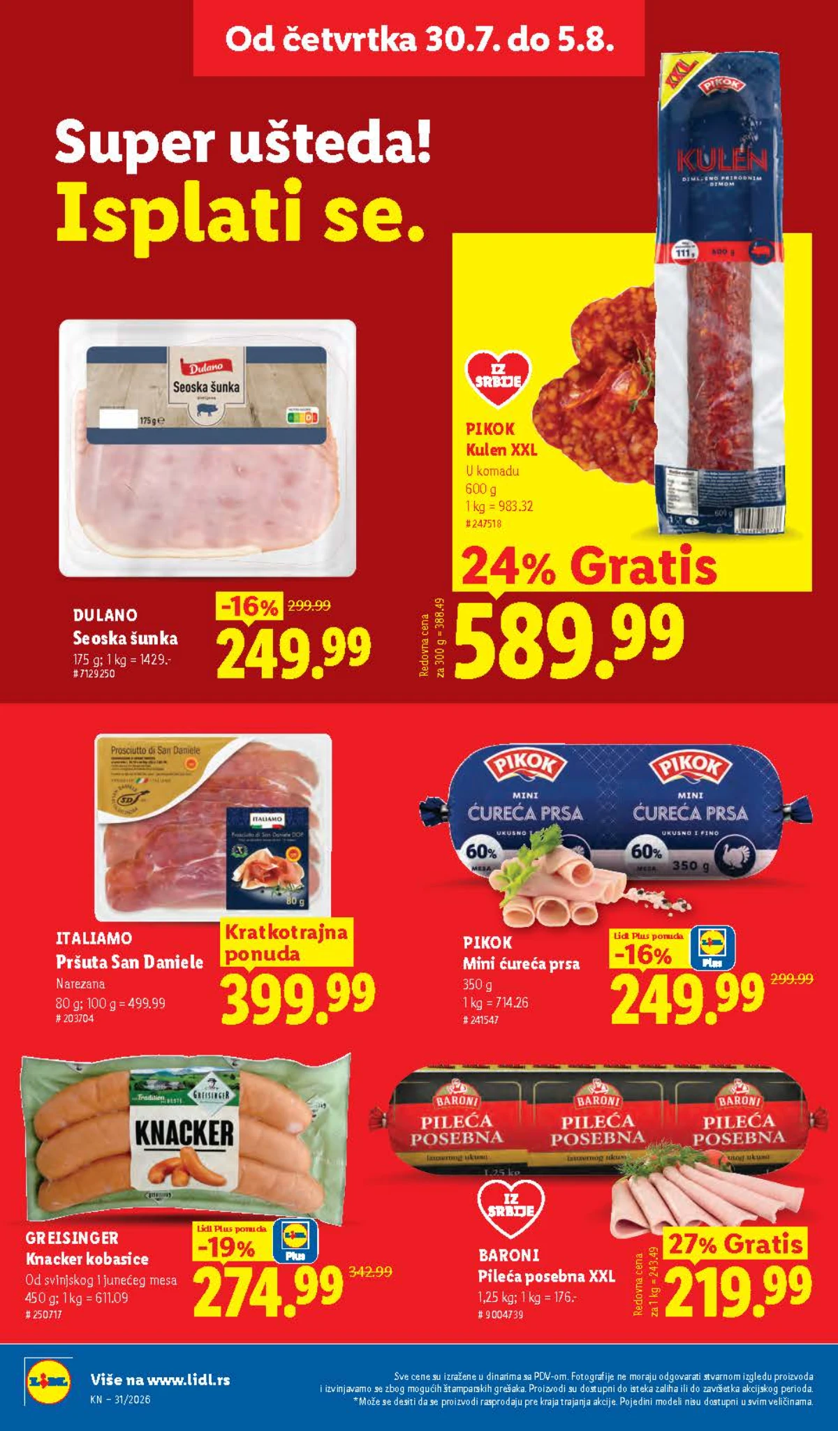 Lidl katalog do 05.08.2026. – akcijske ponude, strana 24