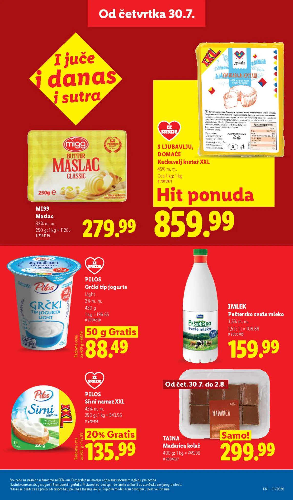 Lidl katalog do 05.08.2026. – akcijske ponude, strana 25