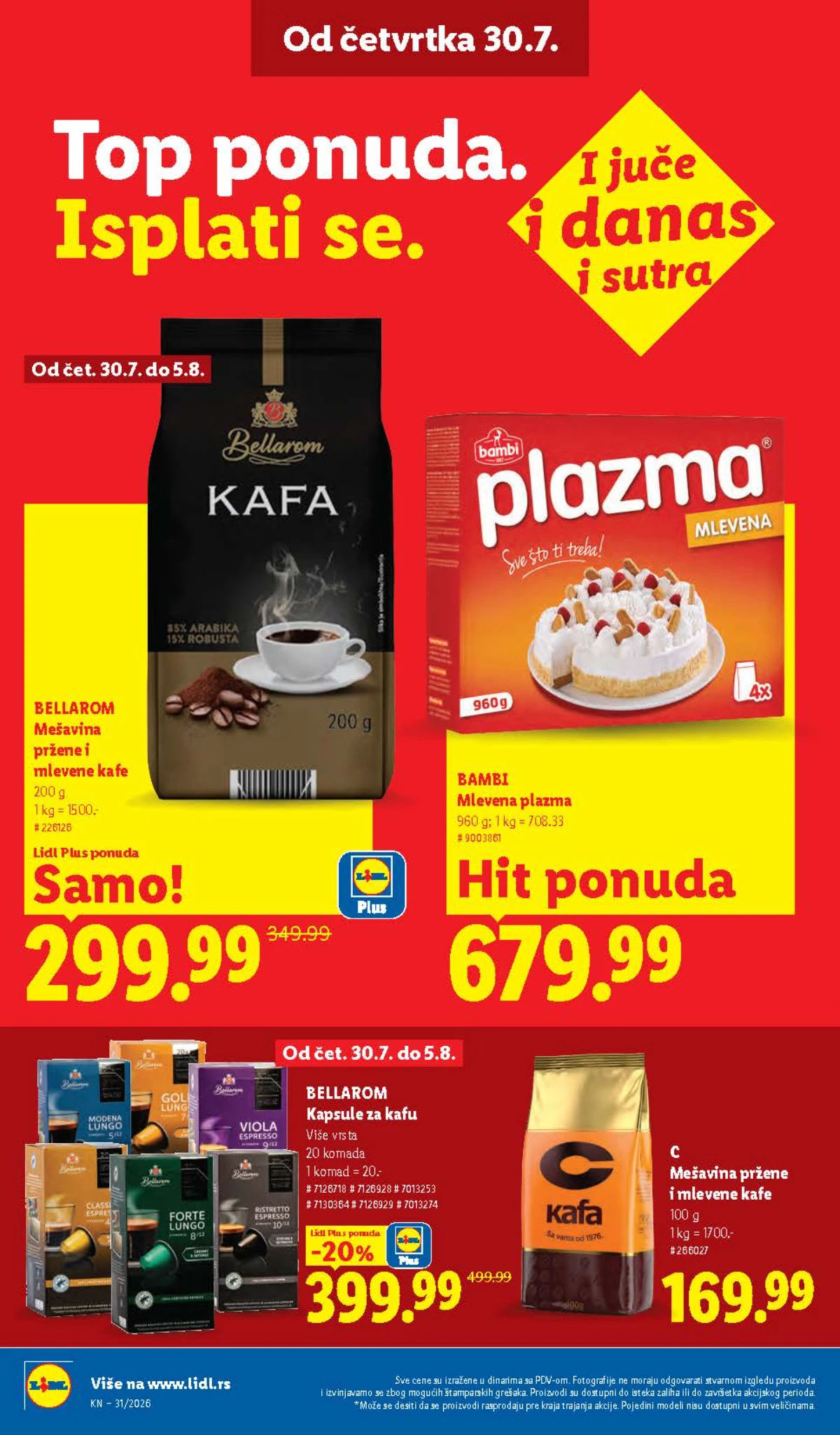 Lidl katalog do 05.08.2026. – akcijske ponude, strana 28