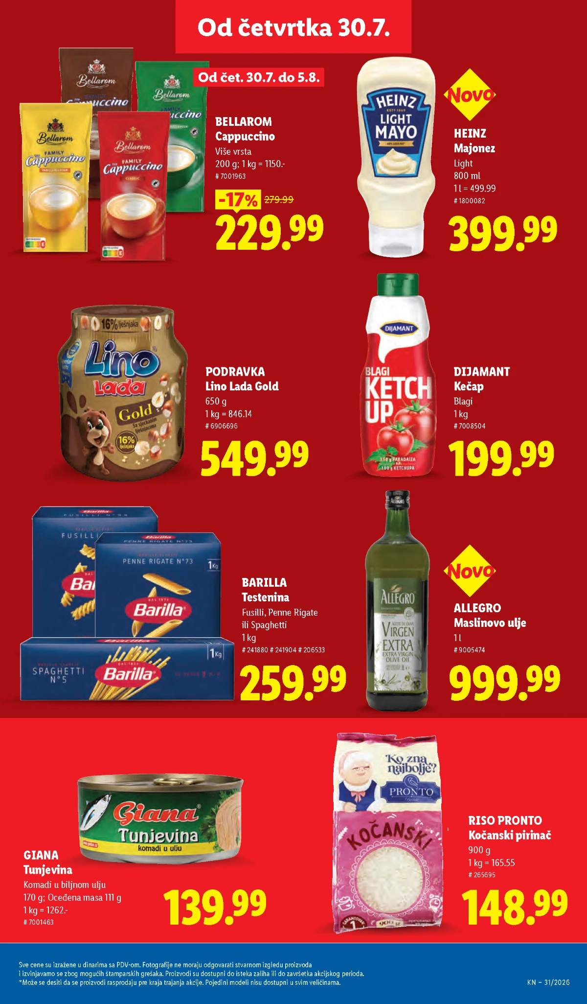 Lidl katalog do 05.08.2026. – akcijske ponude, strana 29