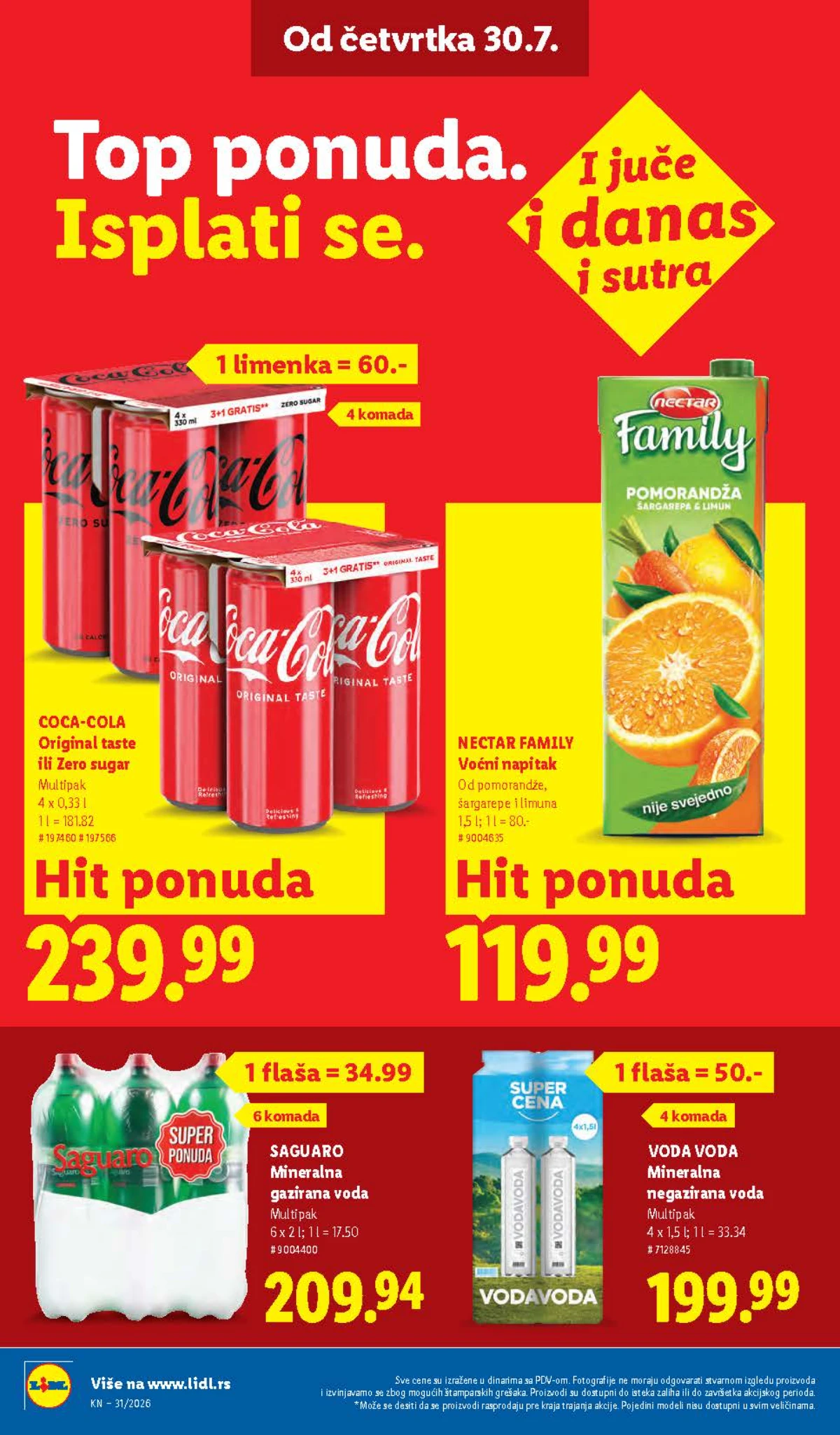 Lidl katalog do 05.08.2026. – akcijske ponude, strana 30