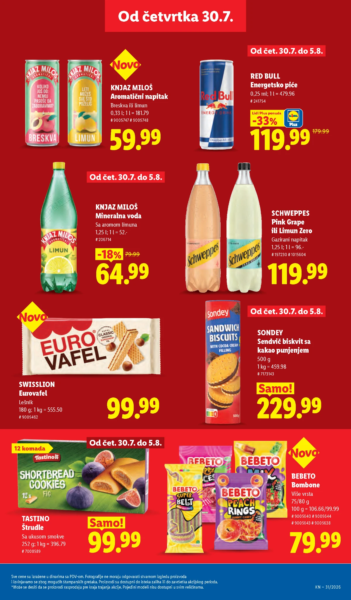 Lidl katalog do 05.08.2026. – akcijske ponude, strana 31