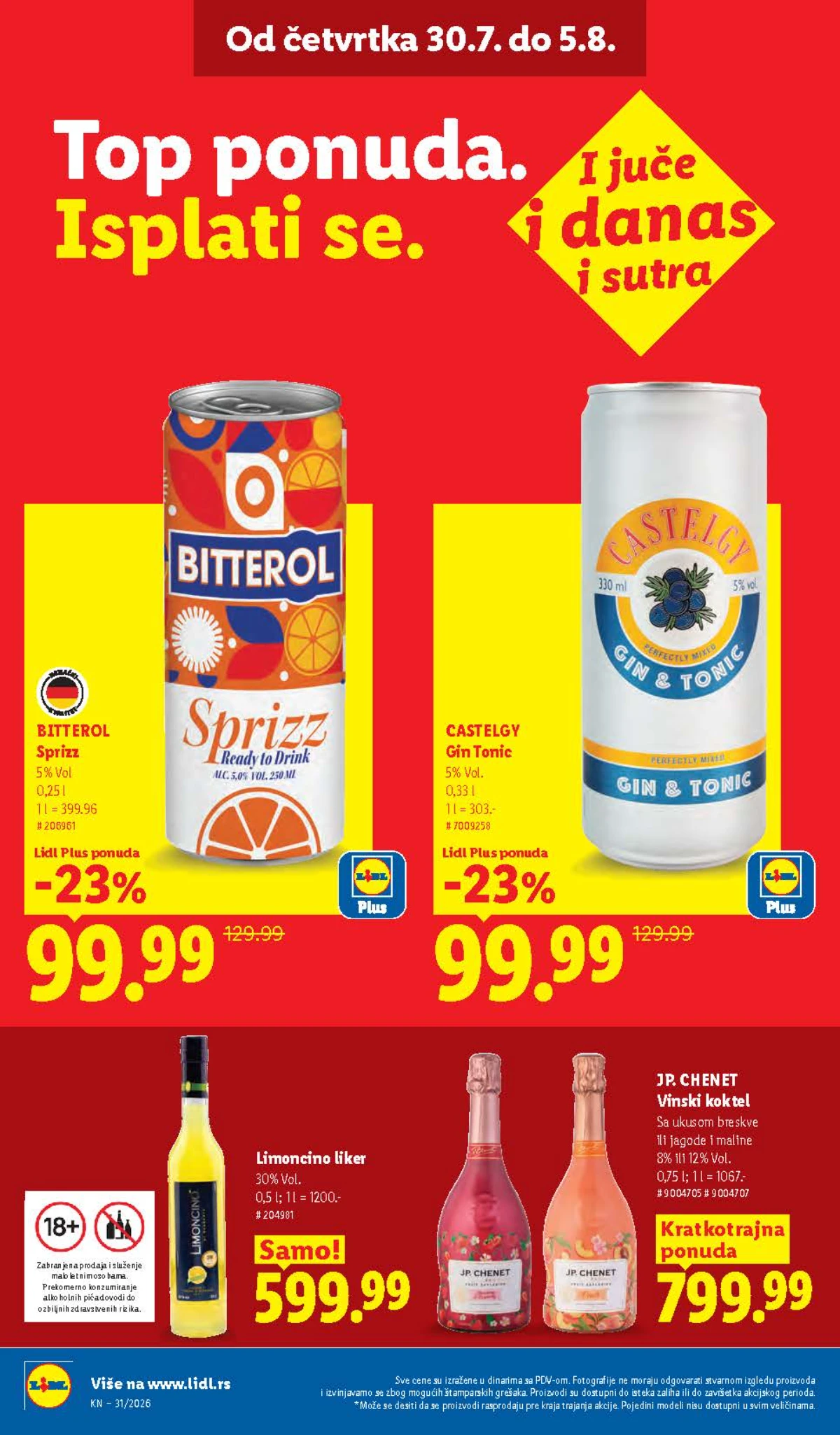Lidl katalog do 05.08.2026. – akcijske ponude, strana 32