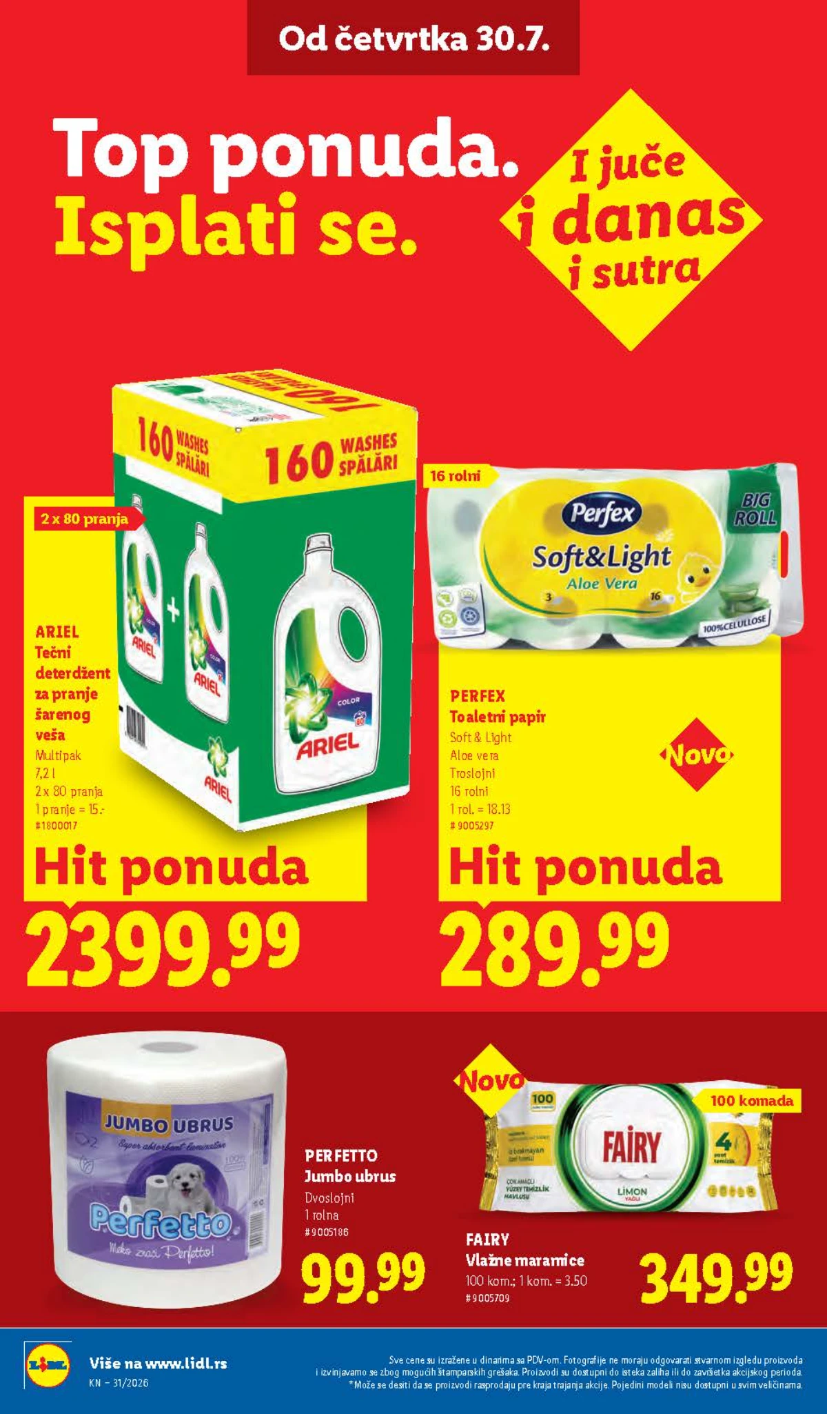 Lidl katalog do 05.08.2026. – akcijske ponude, strana 34