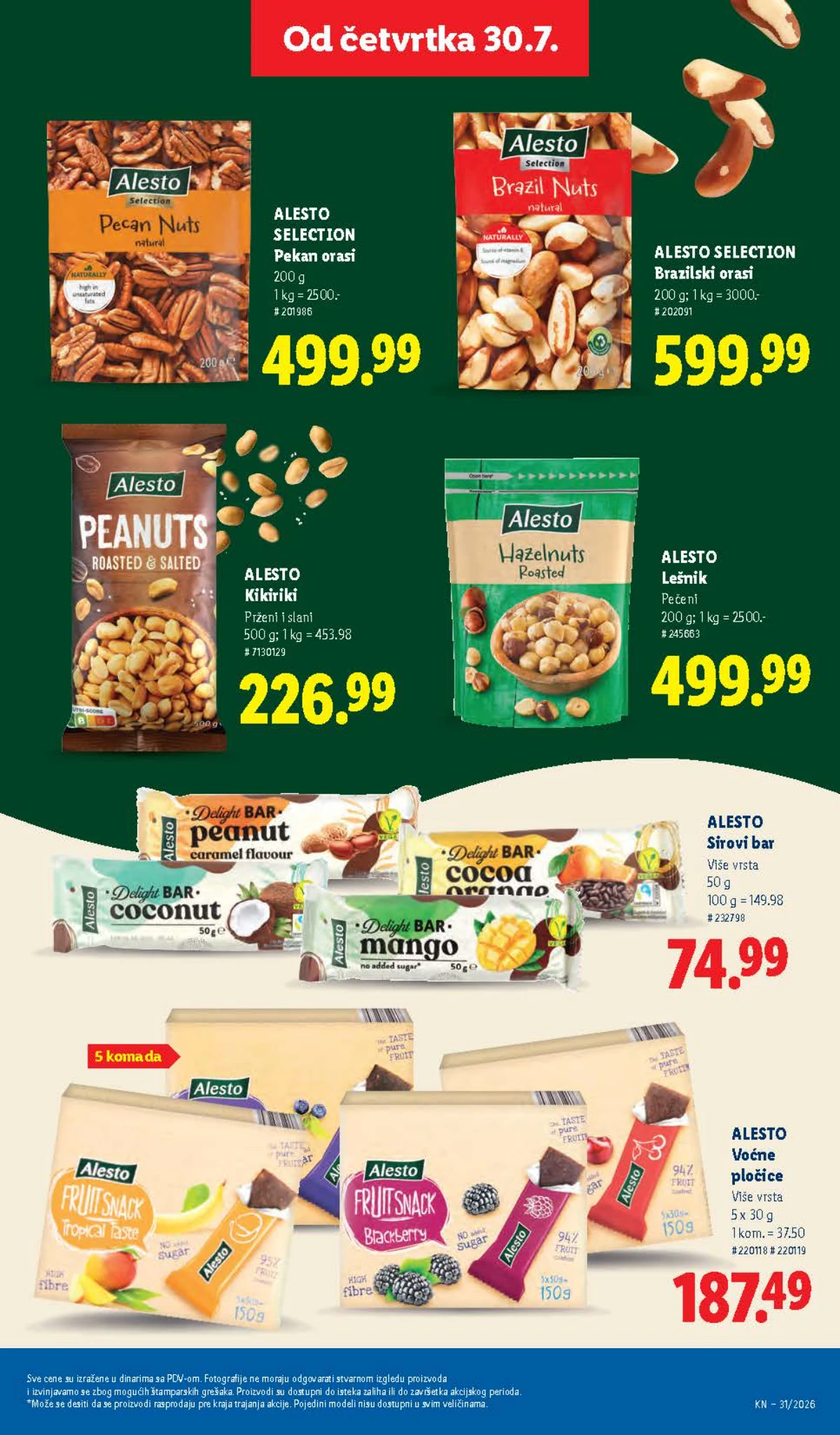 Lidl katalog do 05.08.2026. – akcijske ponude, strana 45
