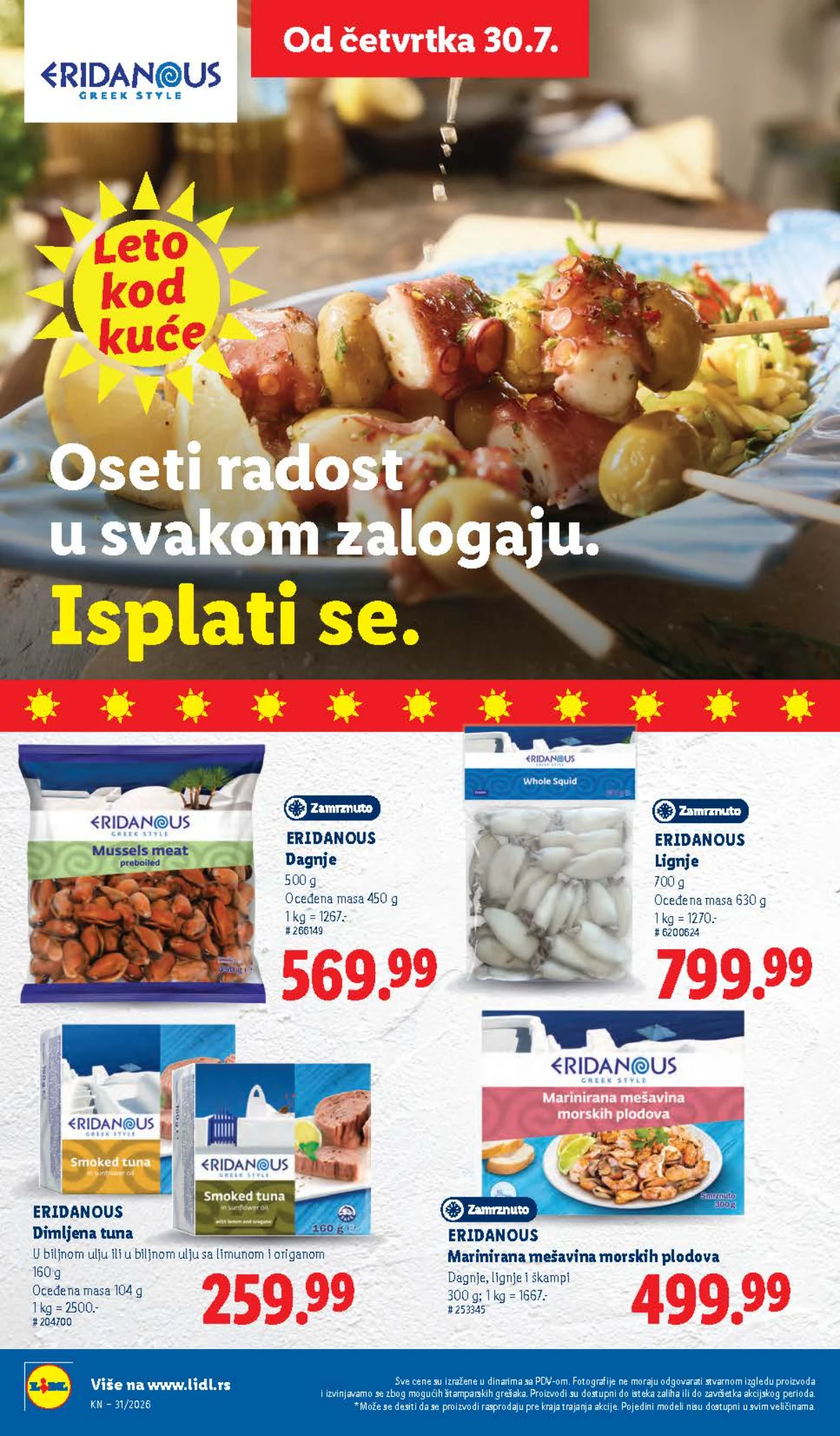 Lidl katalog do 05.08.2026. – akcijske ponude, strana 52