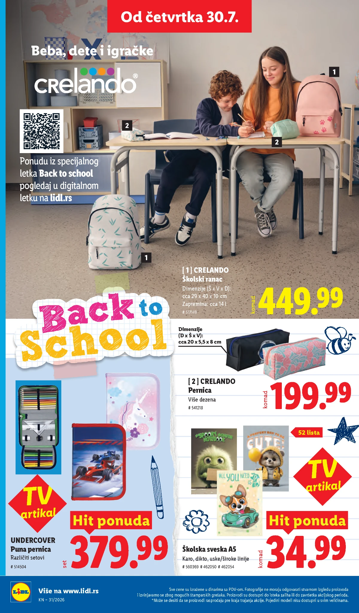 Lidl katalog do 05.08.2026. – akcijske ponude, strana 74