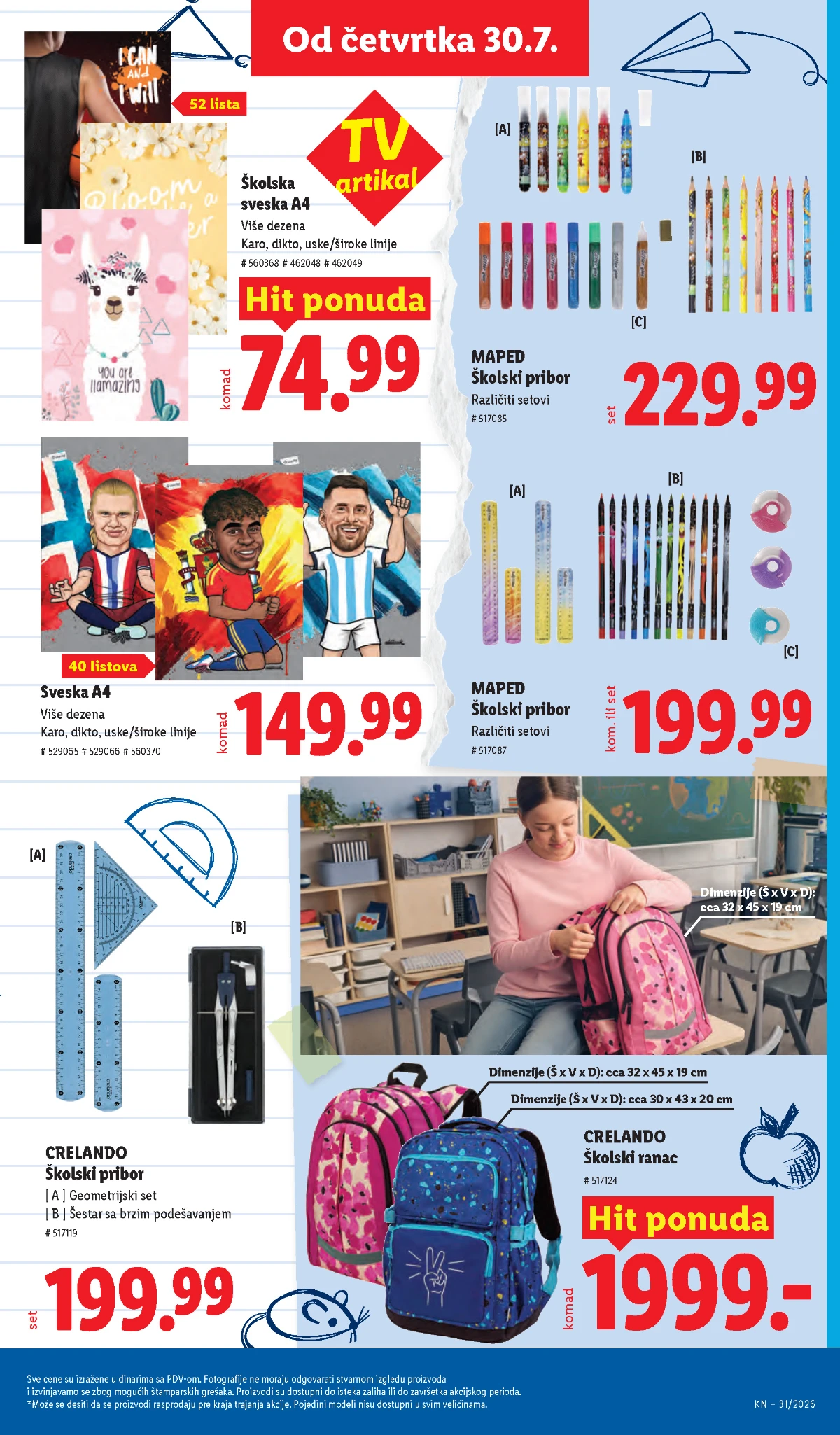 Lidl katalog do 05.08.2026. – akcijske ponude, strana 75