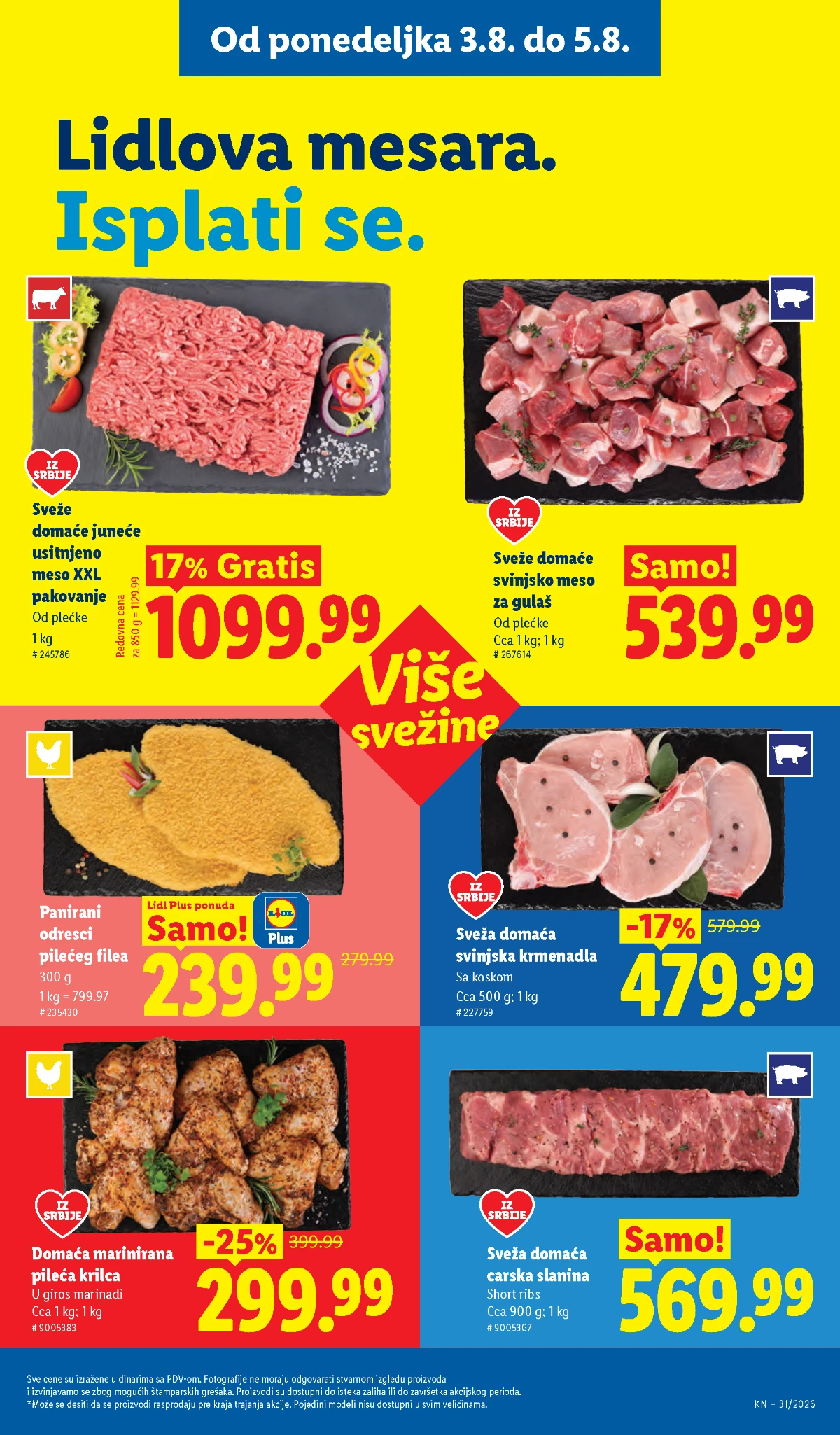 Lidl katalog do 05.08.2026. – akcijske ponude, strana 95