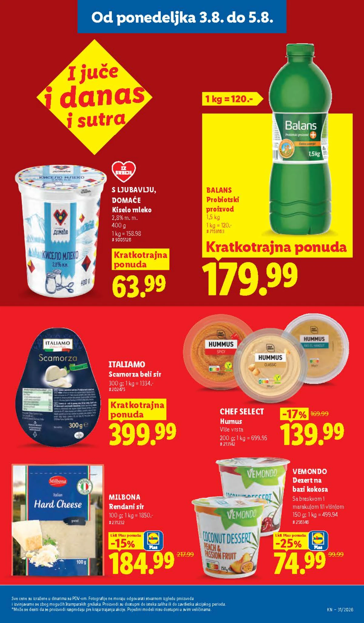 Lidl katalog do 05.08.2026. – akcijske ponude, strana 97