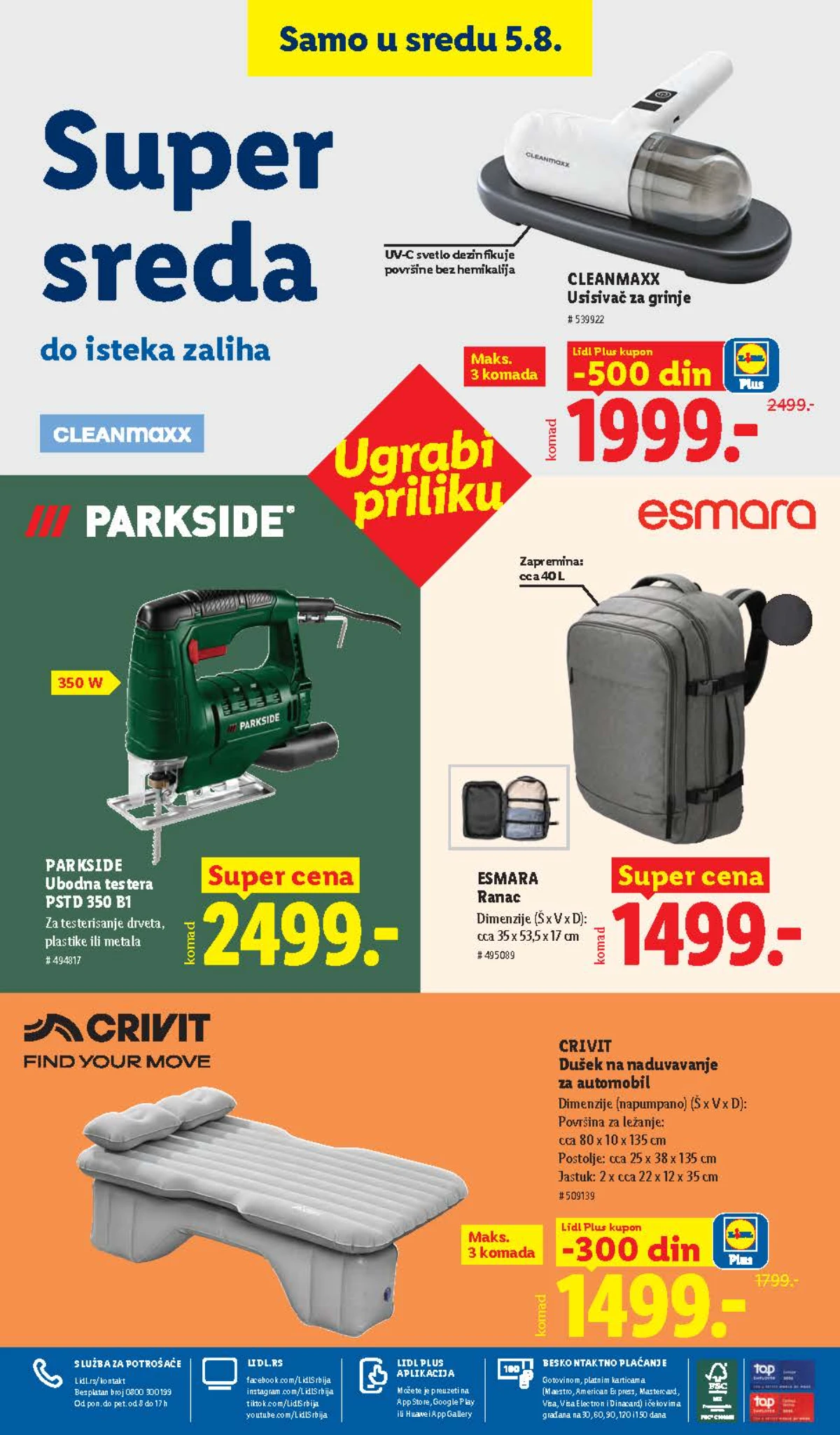 Lidl katalog do 05.08.2026. – akcijske ponude, strana 98