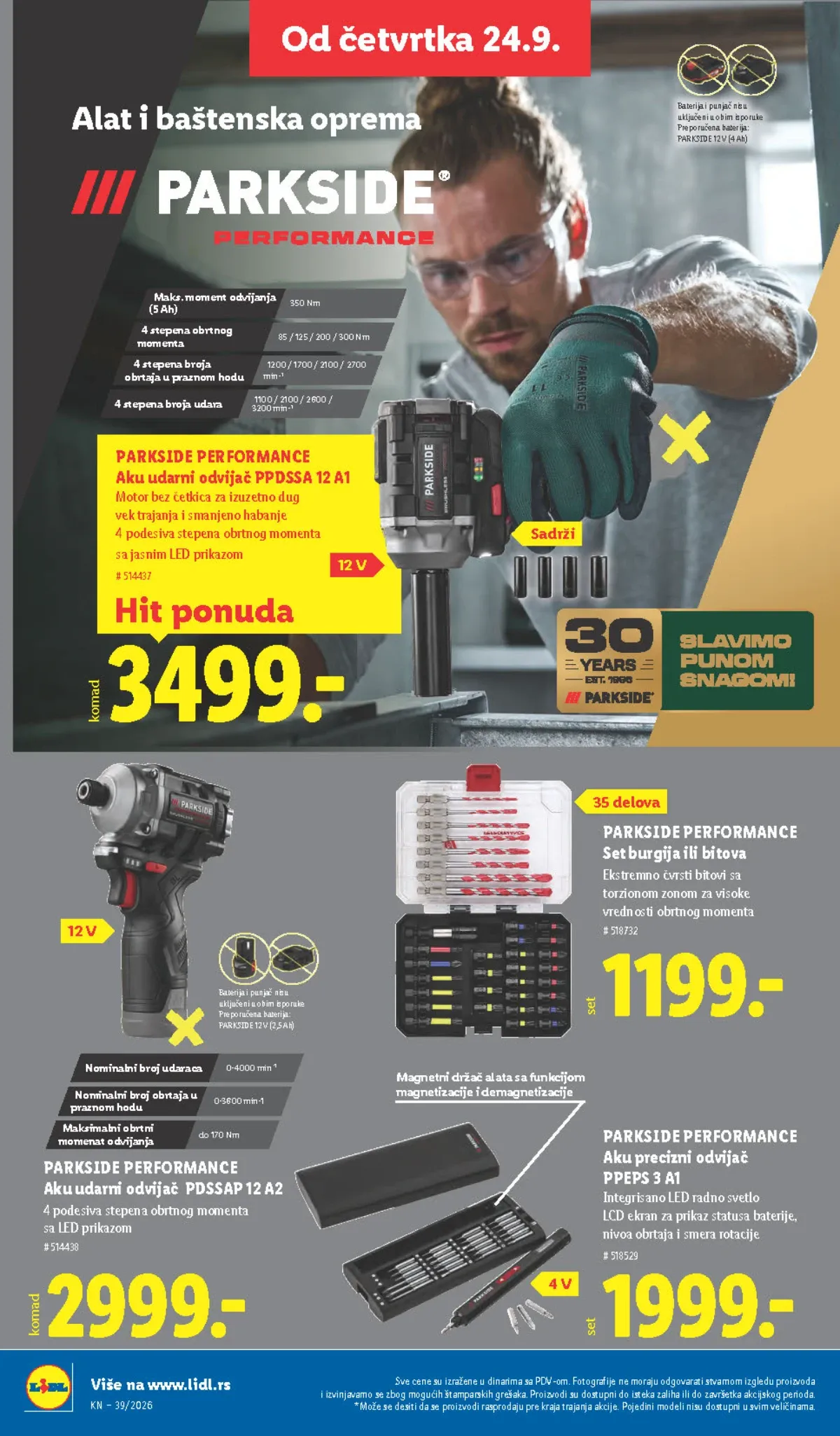 LIDL katalog do 30.09.2026. – strana 72 LIDL katalog od 24.09. do 30.09.2026. – strana 72