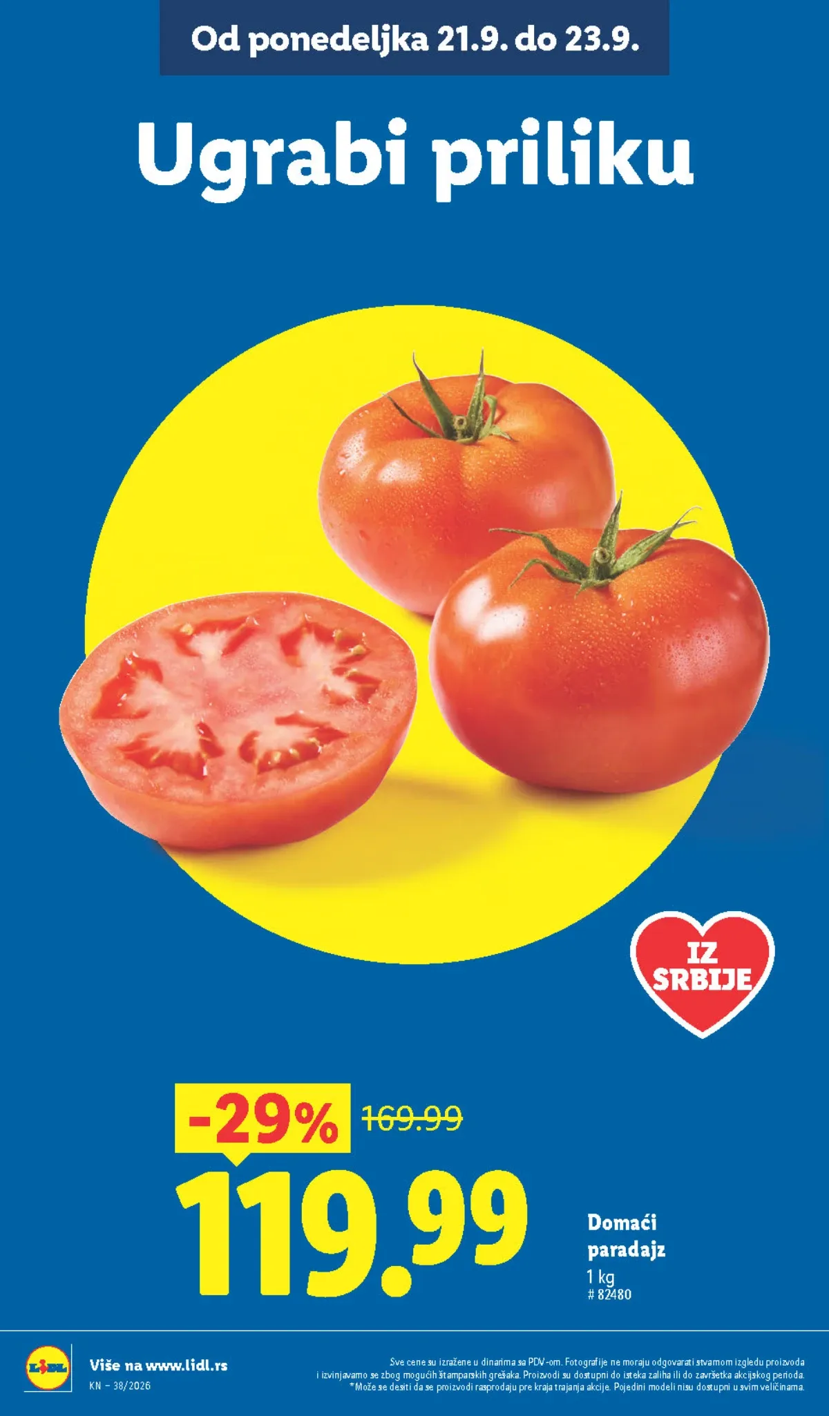 LIDL katalog – strana 14 LIDL katalog do 23.09.2026. – strana 14