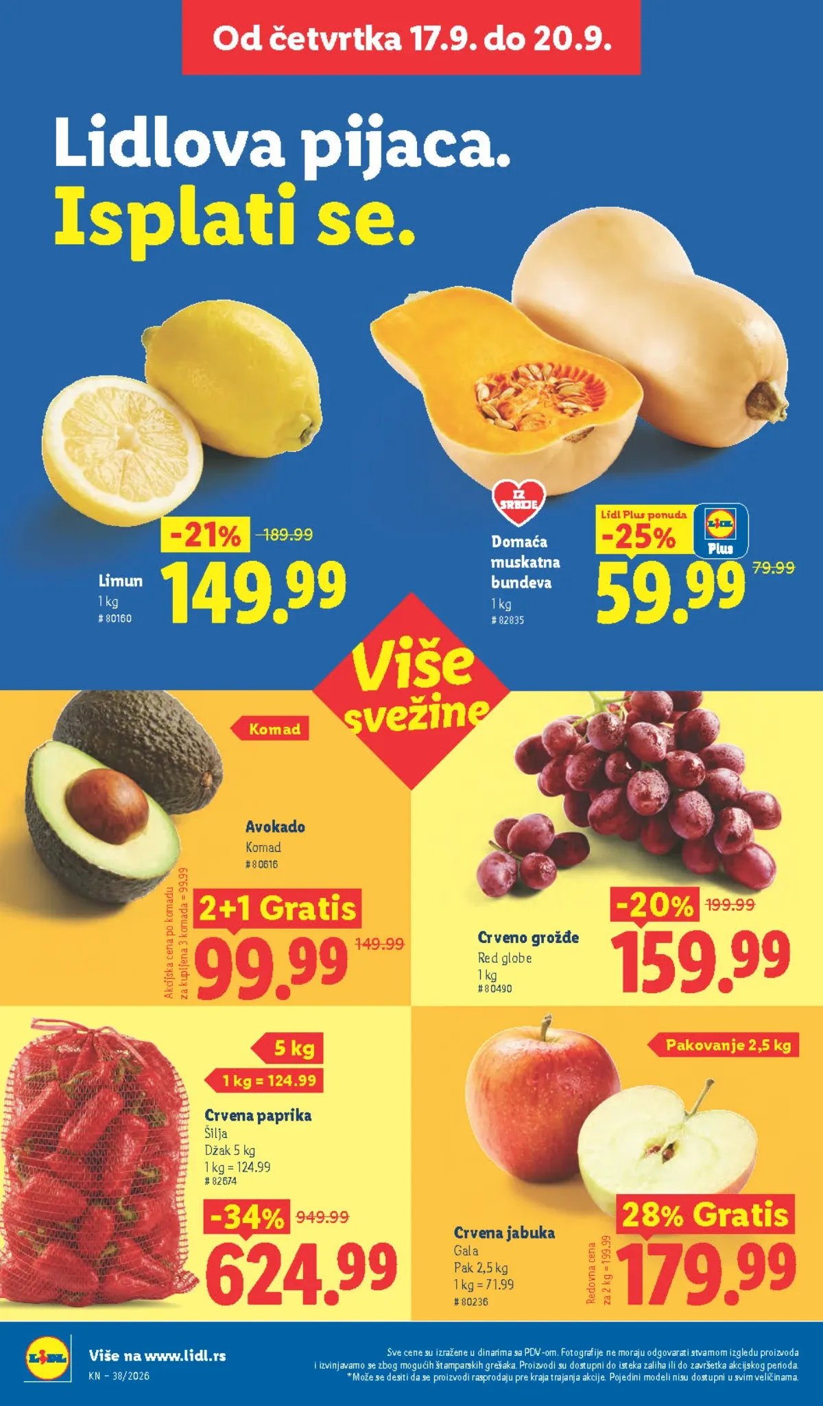LIDL katalog – strana 22 LIDL katalog do 23.09.2026. – strana 22