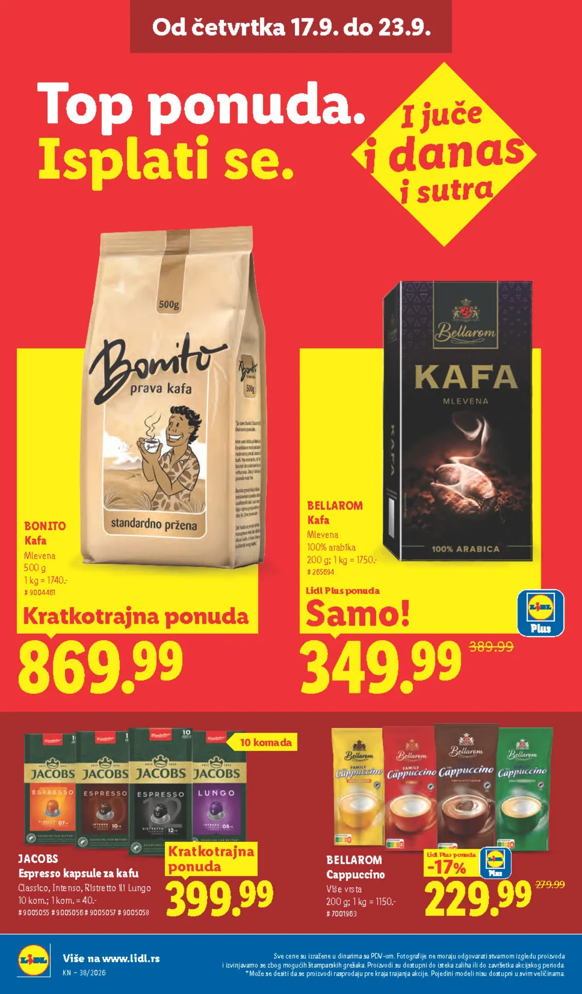 LIDL katalog – strana 32 LIDL katalog do 23.09.2026. – strana 32