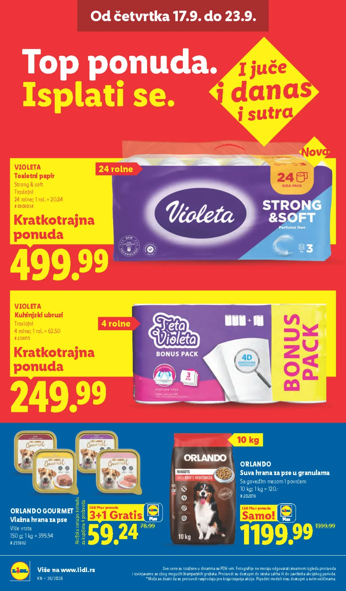 LIDL katalog – strana 36 LIDL katalog do 23.09.2026. – strana 36