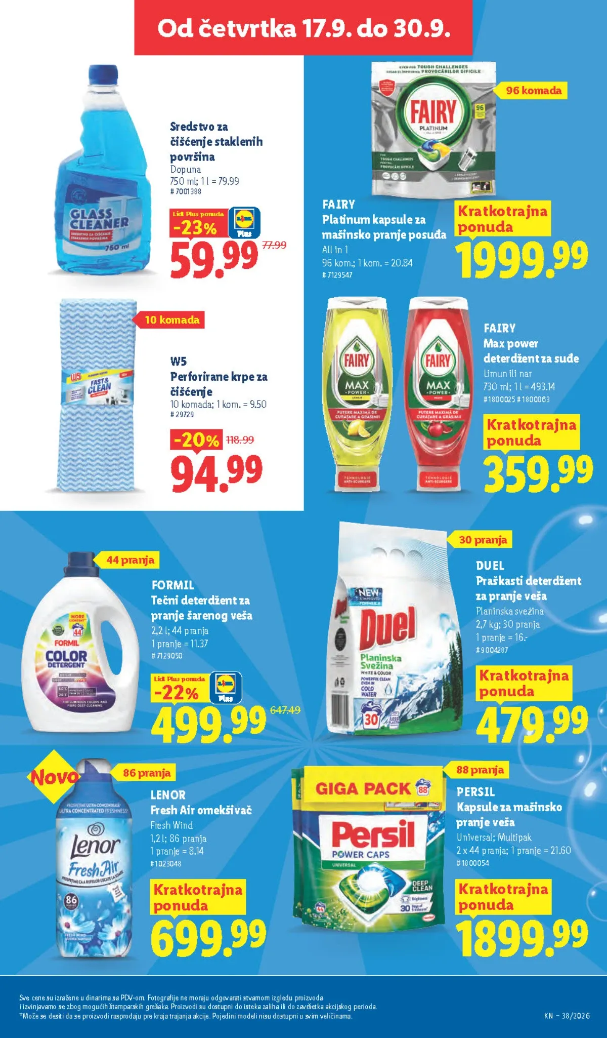 LIDL katalog – strana 39 LIDL katalog do 23.09.2026. – strana 39