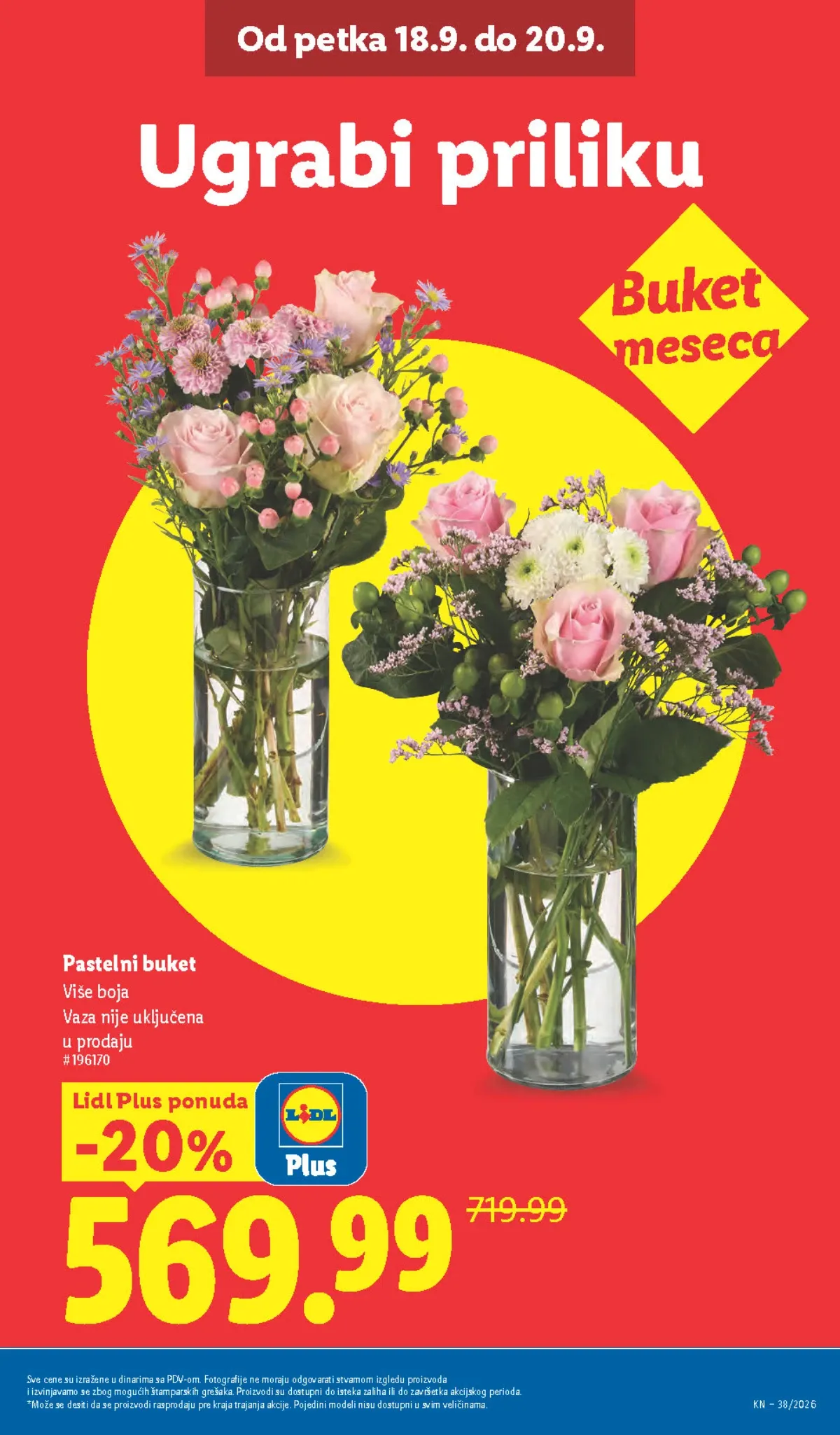 LIDL katalog do 23.09.2026. – buket meseca, strana 61
