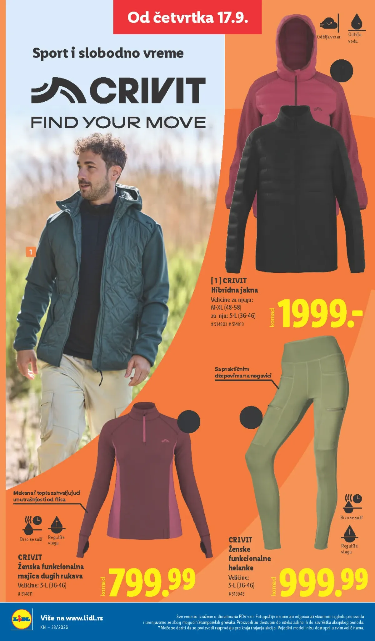 LIDL CRIVIT sportska odeća – strana 64