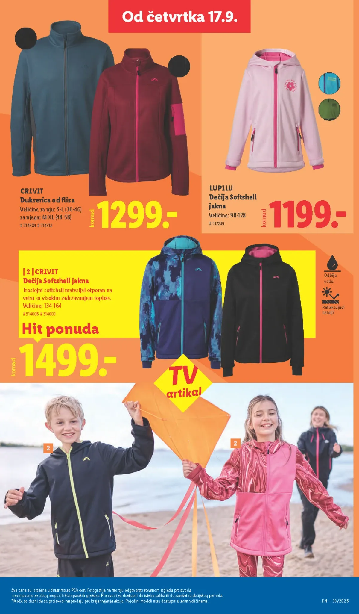 LIDL CRIVIT i Lupilu dečija odeća – strana 65