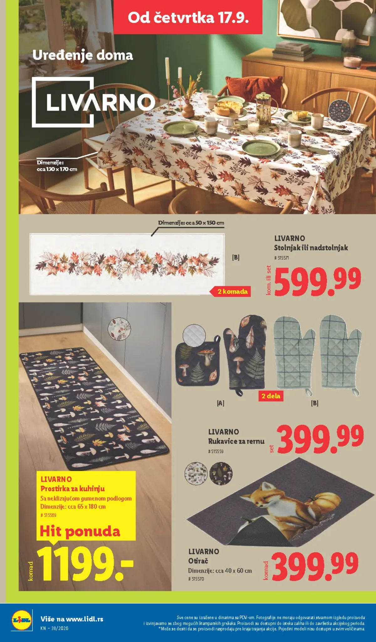 LIDL Livarno kućni program – strana 70
