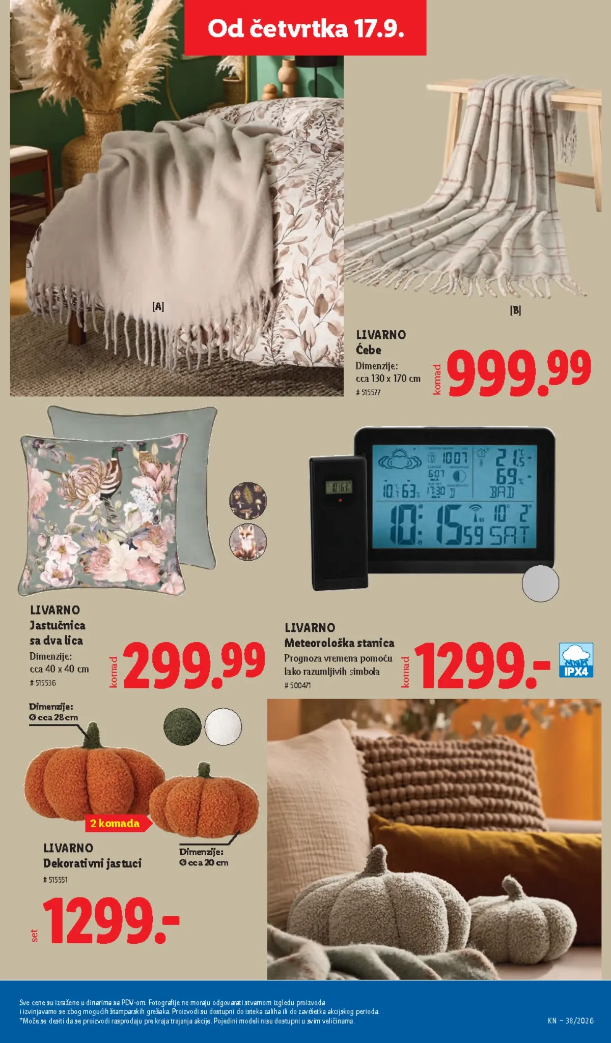 LIDL Livarno dekorativni program za dom – strana 71
