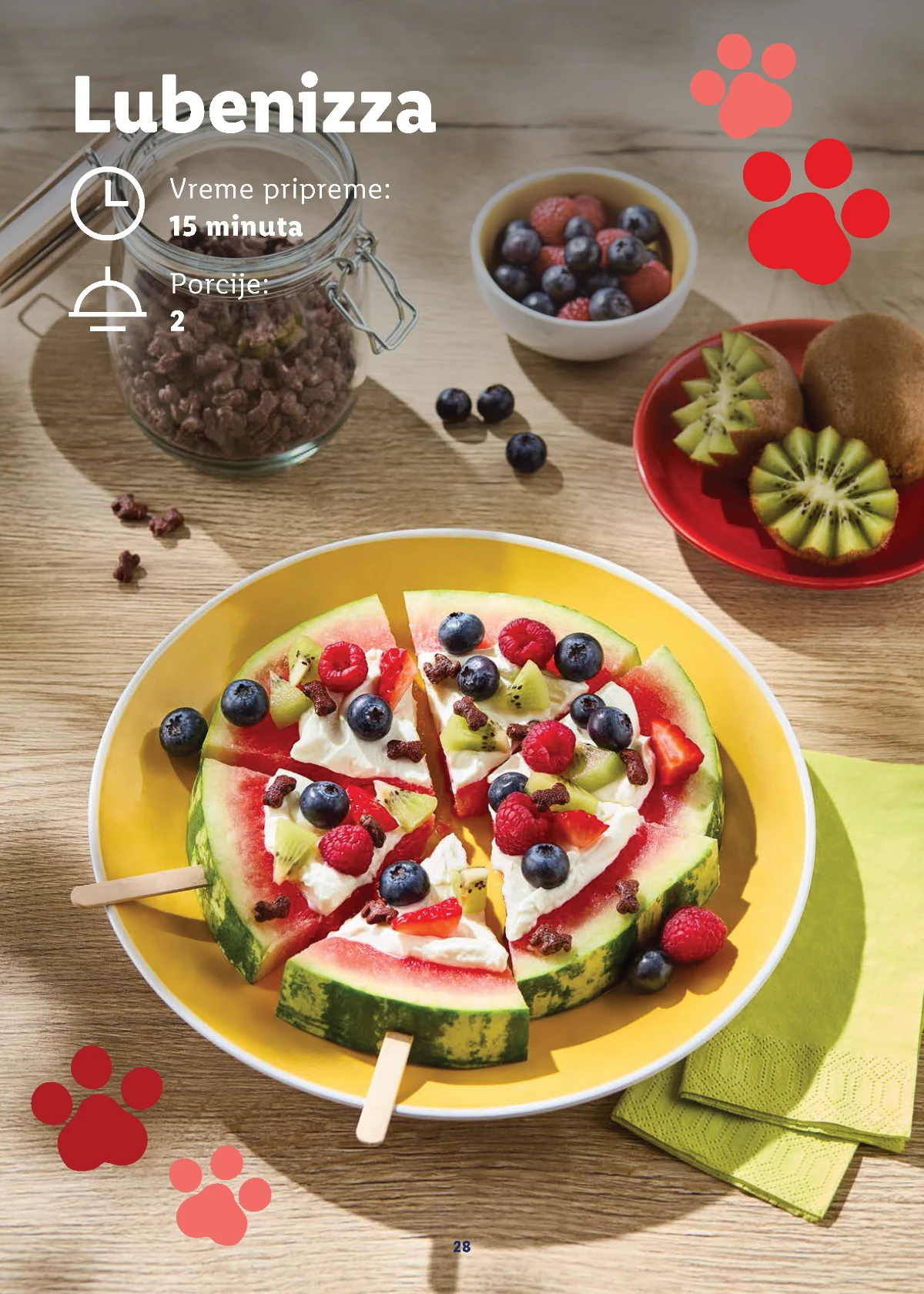 Recept Lubenizza iz Lidl Malog kuvara Patrolne šape