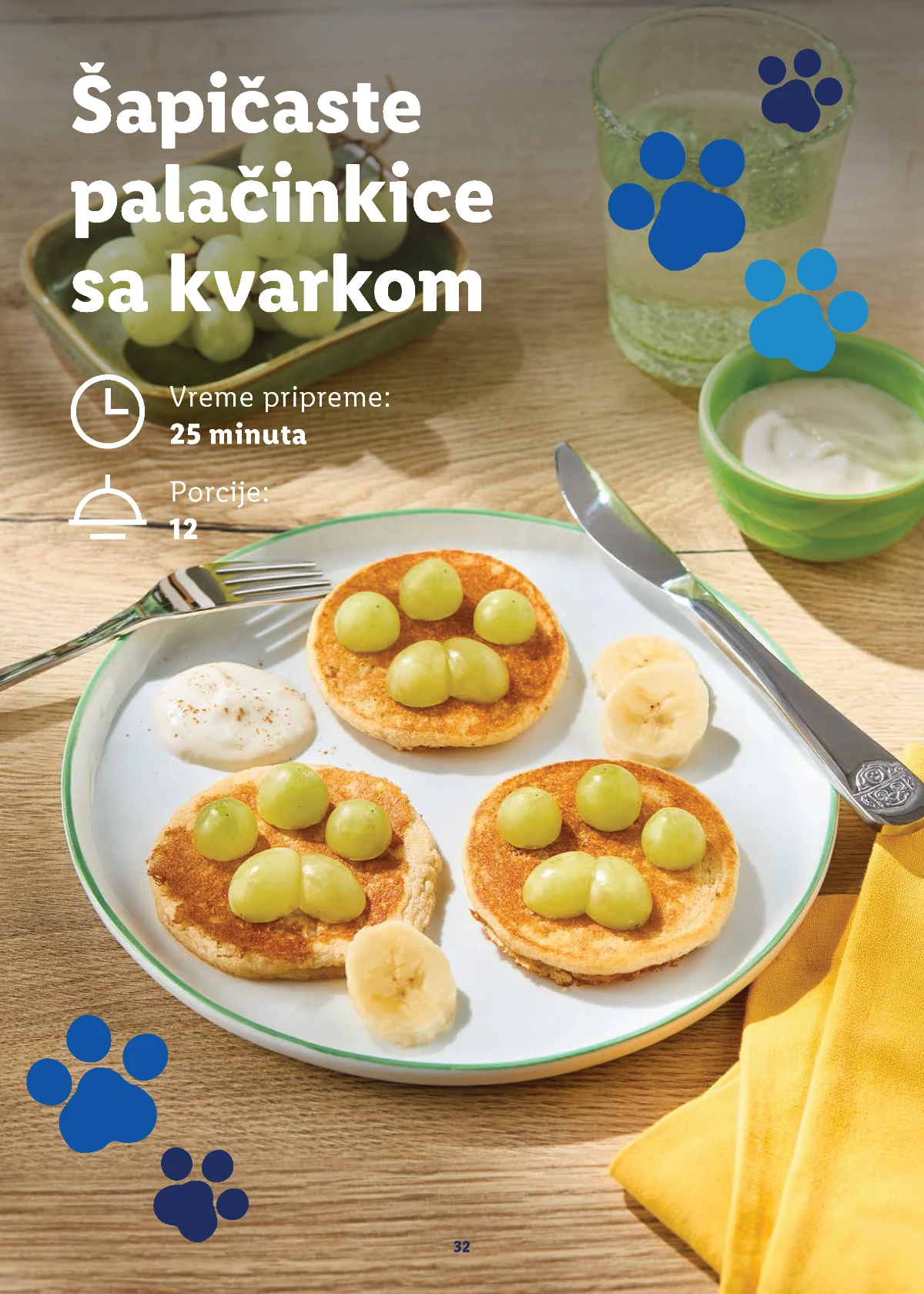 Recept za šapičaste palačinkice sa kvarkom