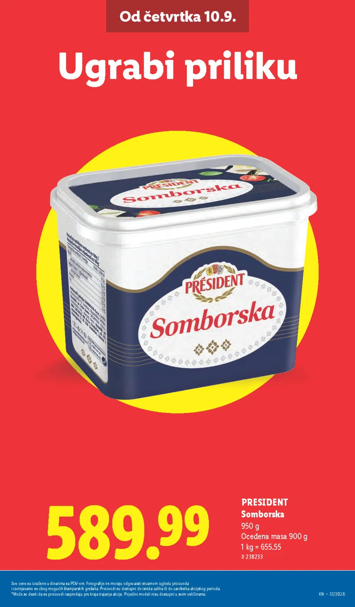 LIDL katalog od 10.09. do 16.09.2026. – strana 5 sa akcijskim cenama i ponudama