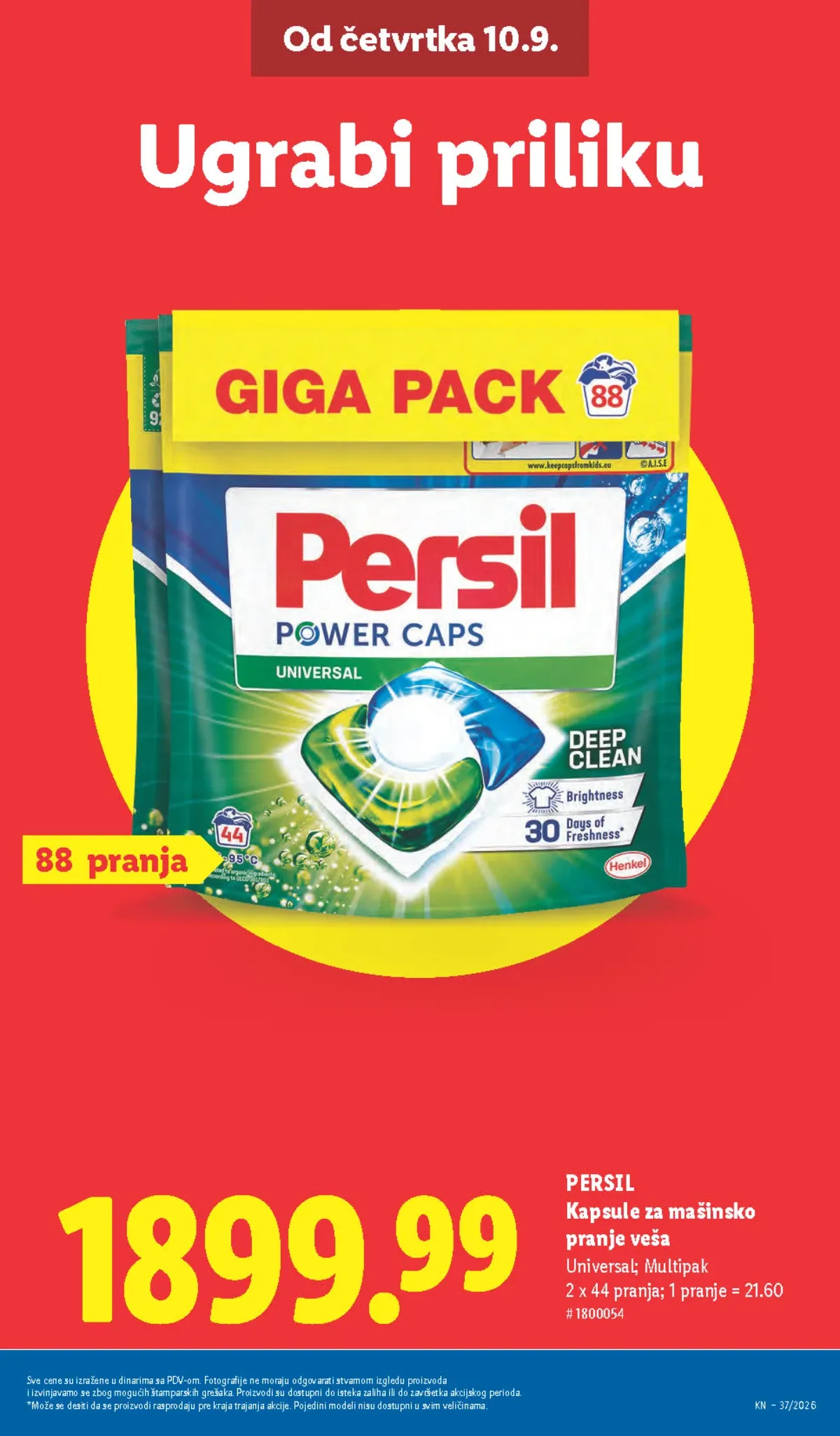 LIDL katalog od 10.09. do 16.09.2026. – strana 13 sa akcijskim cenama i ponudama