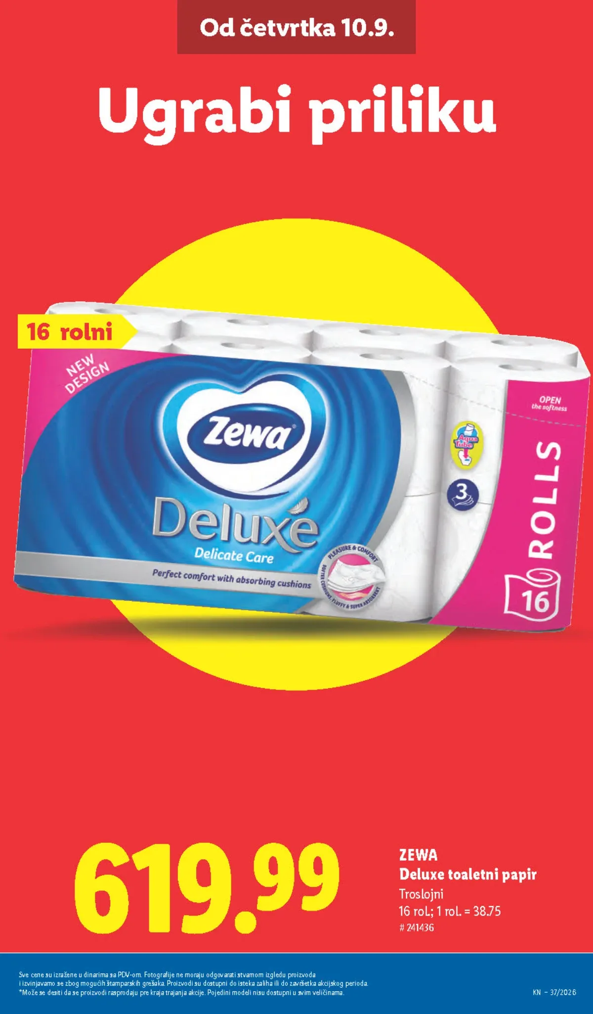 LIDL katalog od 10.09. do 16.09.2026. – strana 15 sa akcijskim cenama i ponudama
