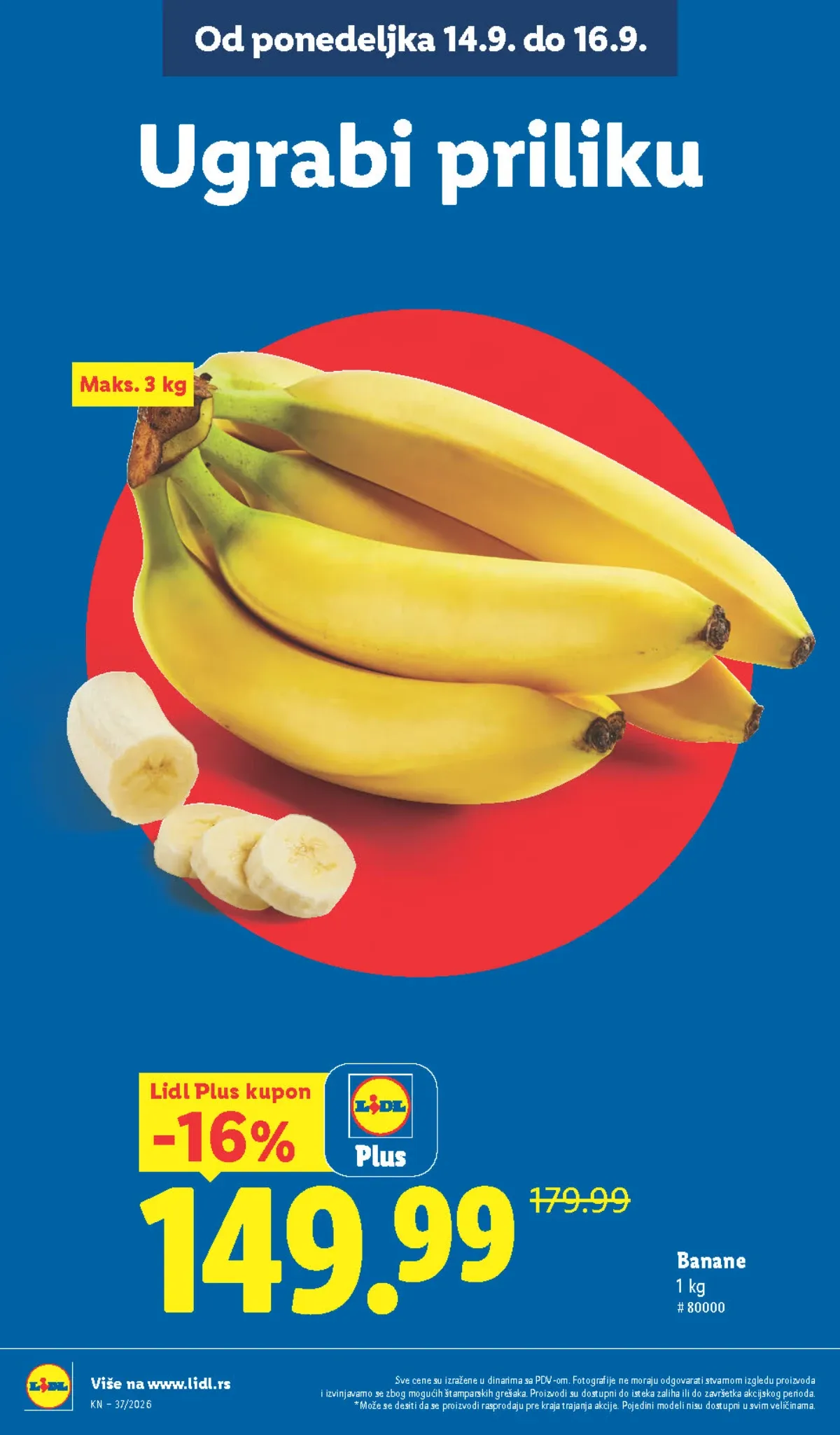 LIDL katalog od 10.09. do 16.09.2026. – strana 16 sa akcijskim cenama i ponudama