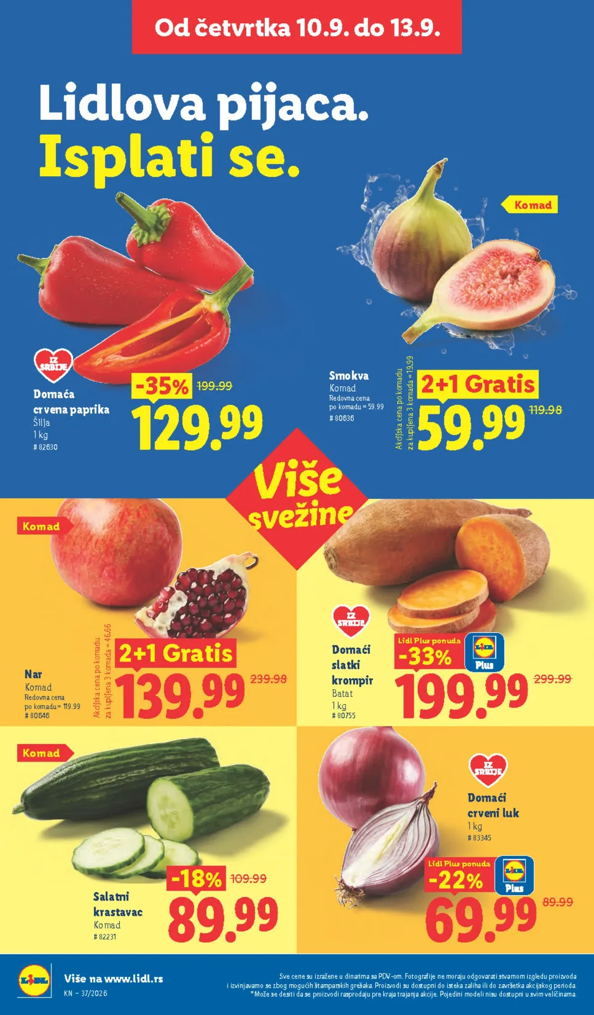 LIDL katalog od 10.09. do 16.09.2026. – strana 24 sa akcijskim cenama i ponudama