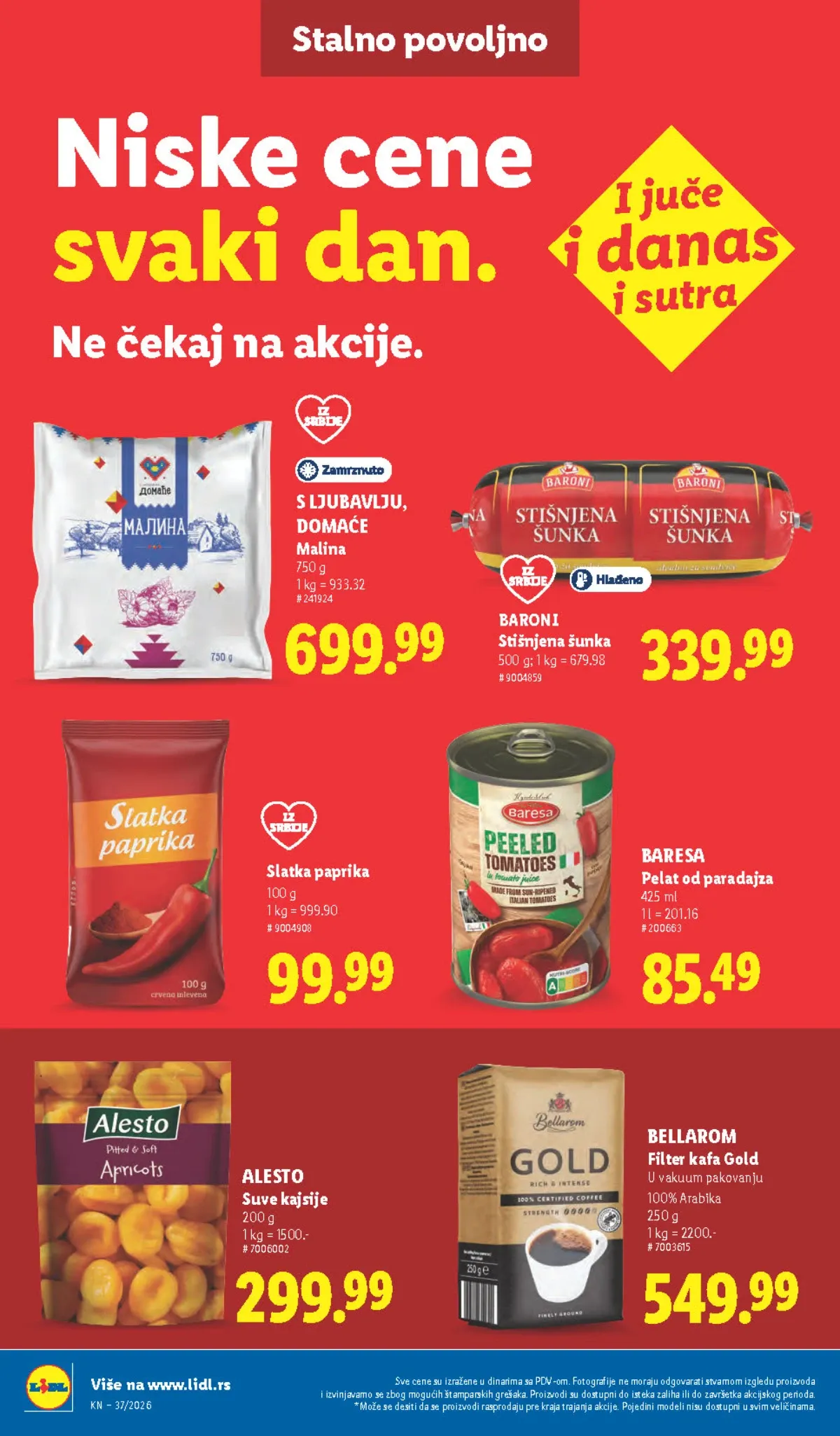 LIDL katalog od 10.09. do 16.09.2026. – strana 40 sa akcijskim cenama i ponudama