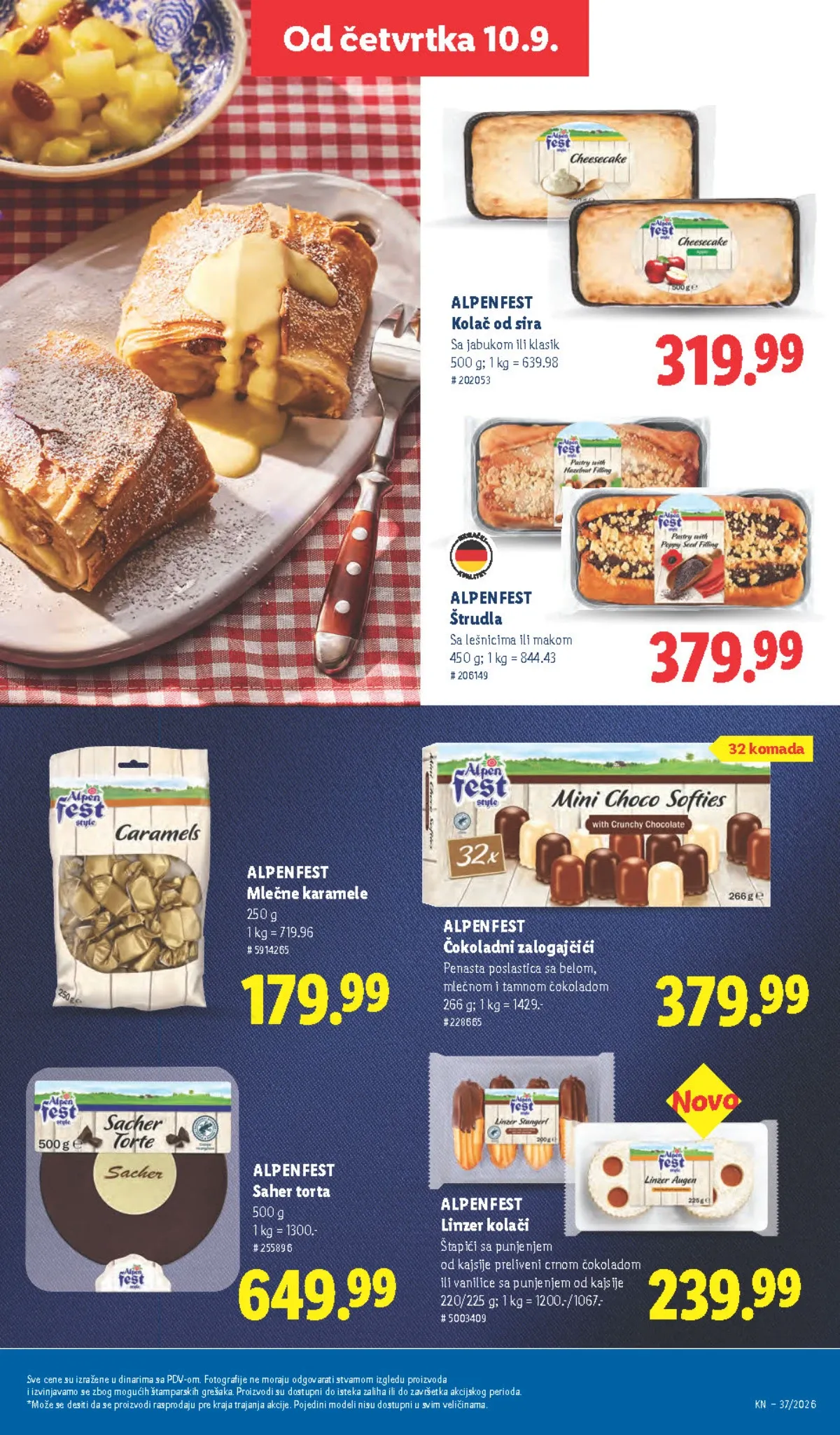 LIDL katalog od 10.09. do 16.09.2026. – strana 49 sa akcijskim cenama i ponudama