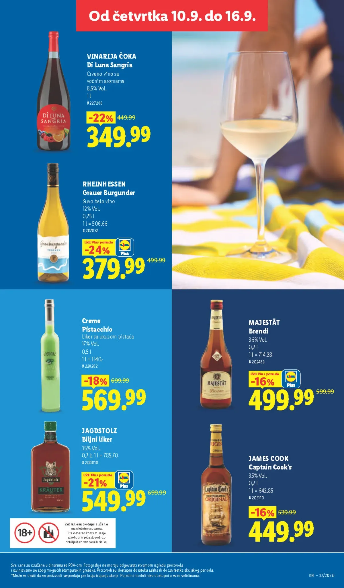 LIDL katalog od 10.09. do 16.09.2026. – strana 55 sa akcijskim cenama i ponudama