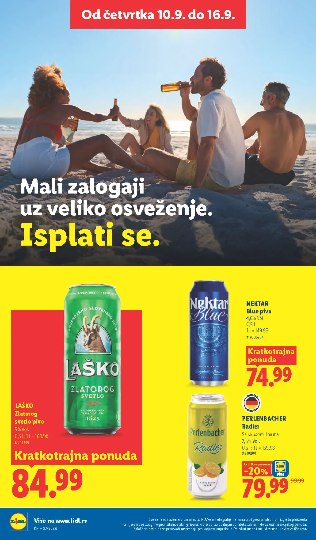 LIDL katalog od 10.09. do 16.09.2026. – strana 56 sa akcijskim cenama i ponudama