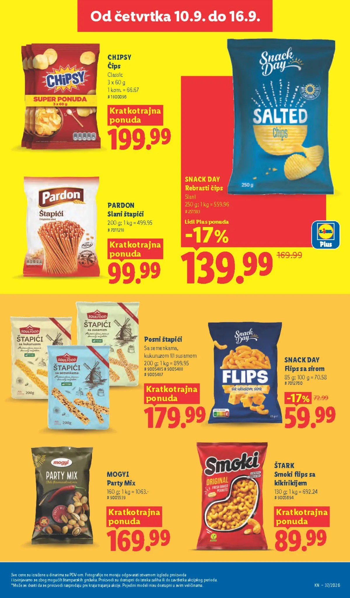 LIDL katalog od 10.09. do 16.09.2026. – strana 57 sa akcijskim cenama i ponudama