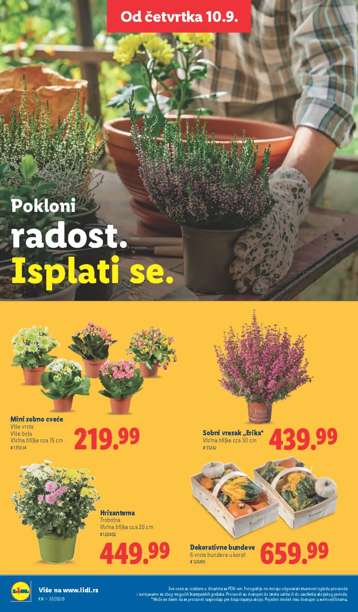 LIDL katalog od 10.09. do 16.09.2026. – strana 60 sa akcijskim cenama i ponudama