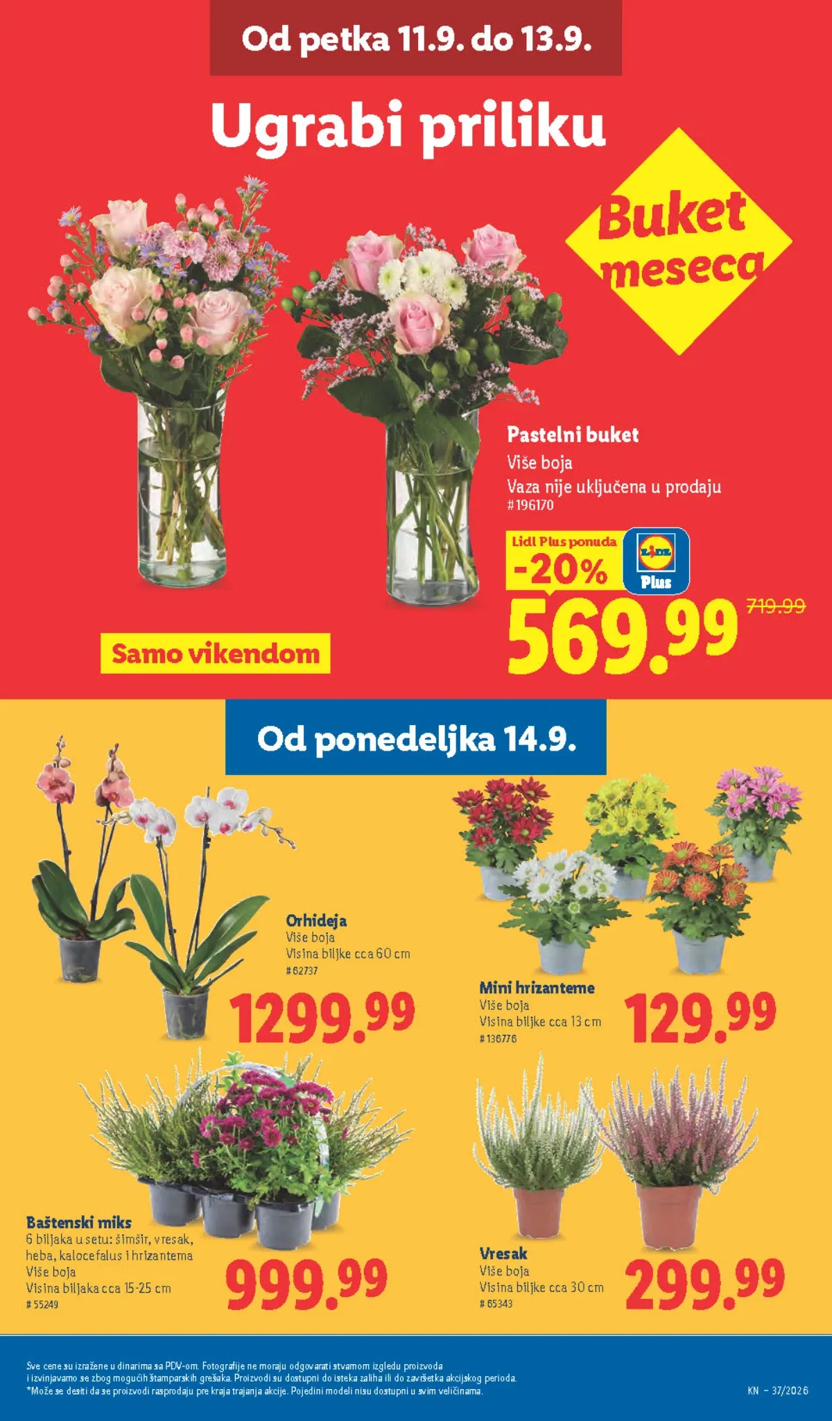 LIDL katalog od 10.09. do 16.09.2026. – strana 63 sa akcijskim cenama i ponudama